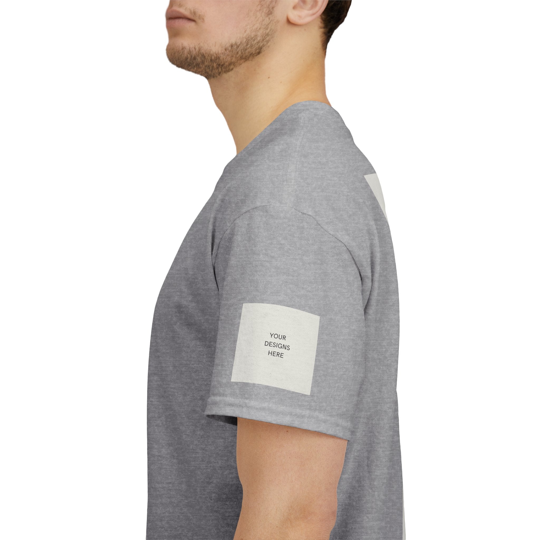 Blank White Tee Mockup