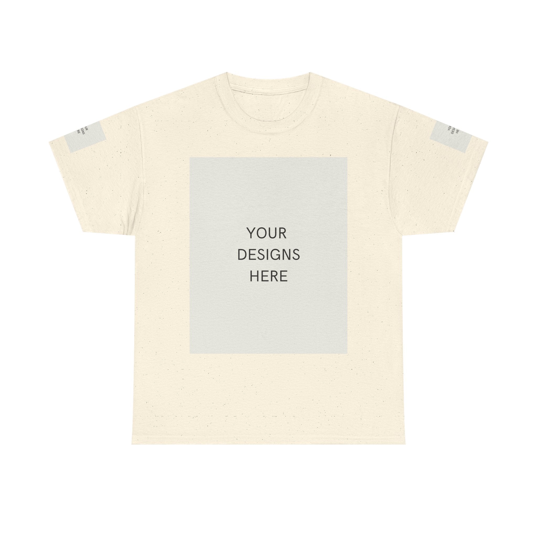 Blank White Tee Mockup