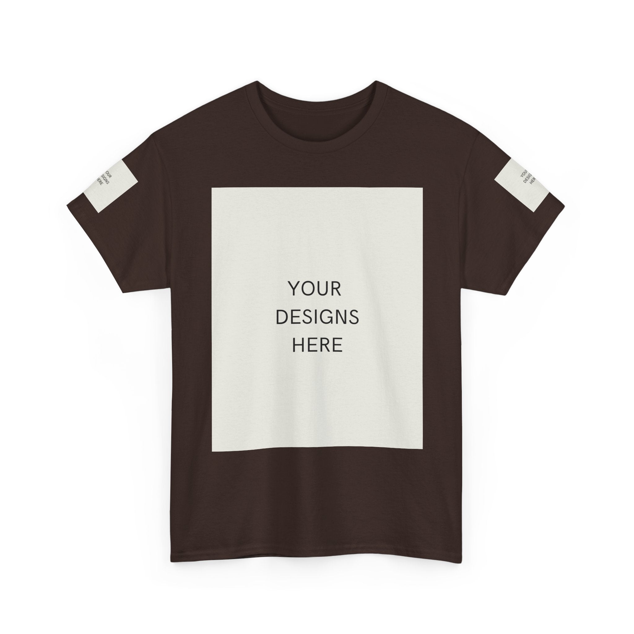 Blank White Tee Mockup