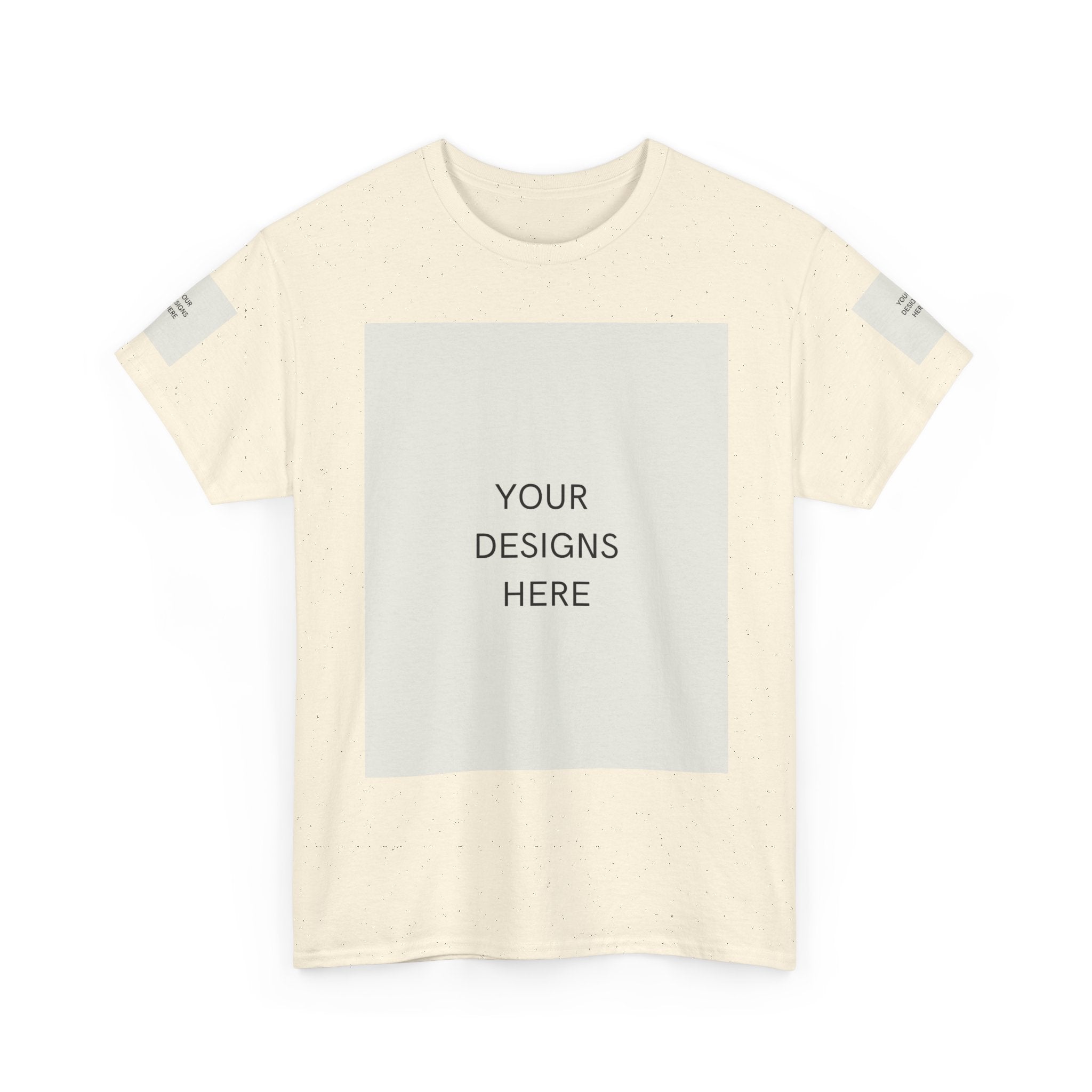 Blank White Tee Mockup