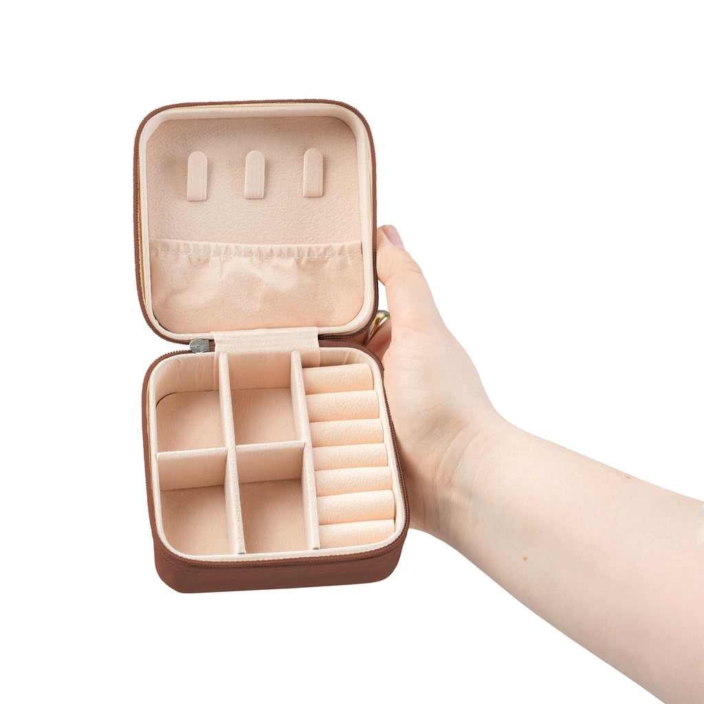 Compact Travel Jewelry Case
