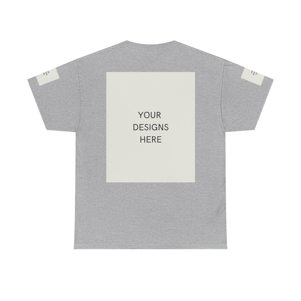 Blank White Tee Mockup
