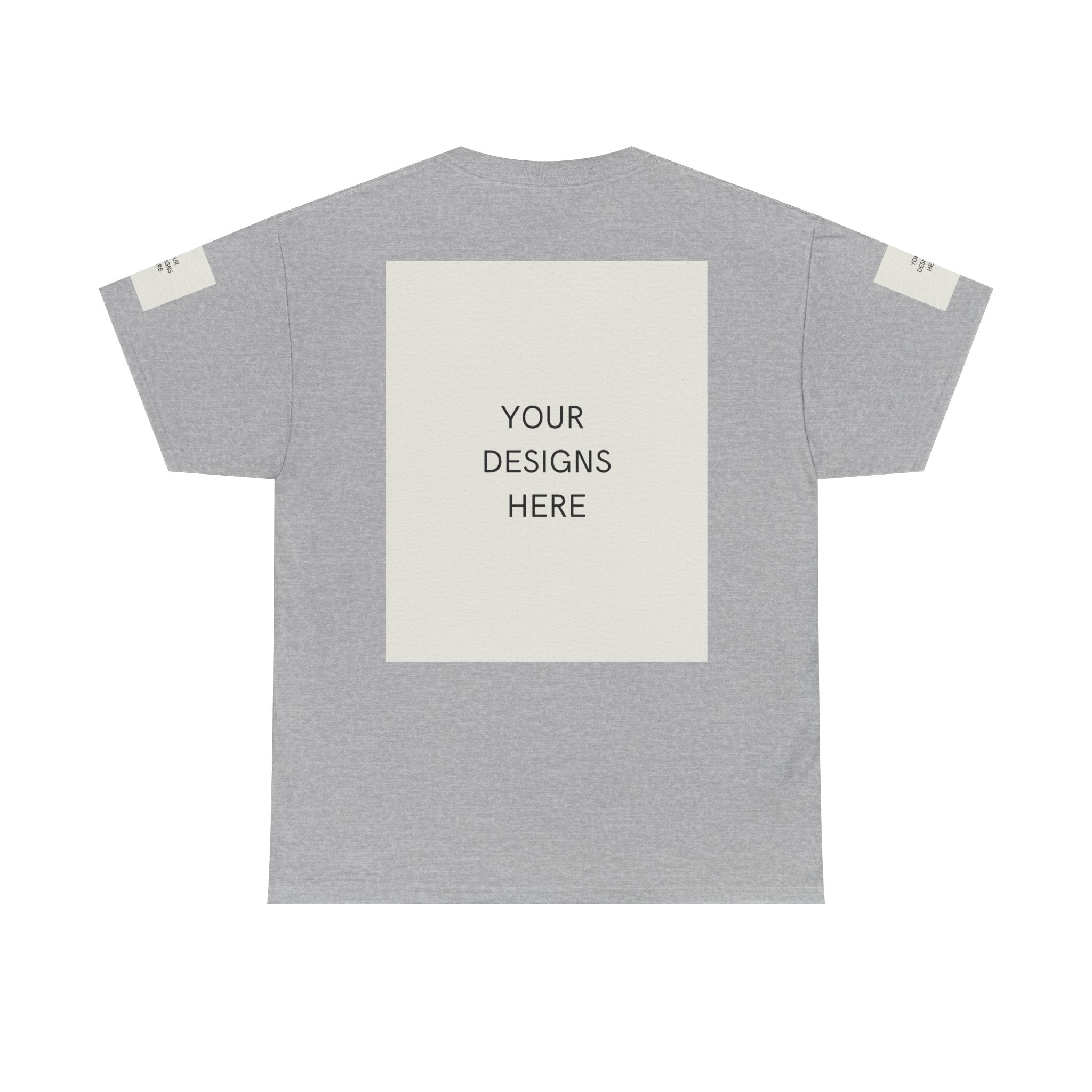 Blank White Tee Mockup