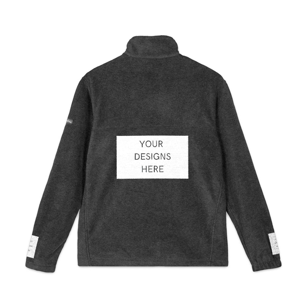 Embroidered Columbia Fleece Jacket