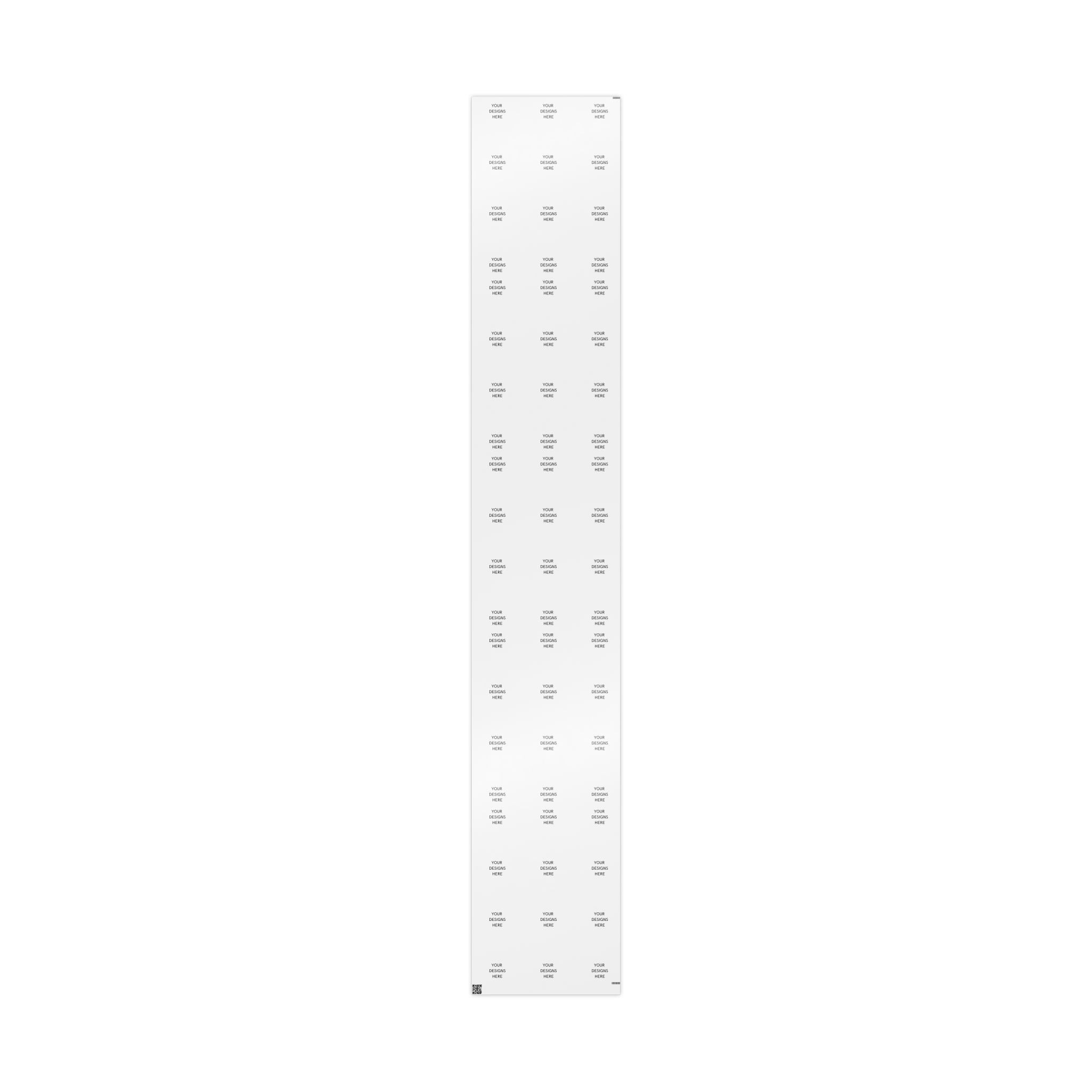 Minimalist White Wrapping Paper Roll — Subtle Dot Pattern Gift Wrap