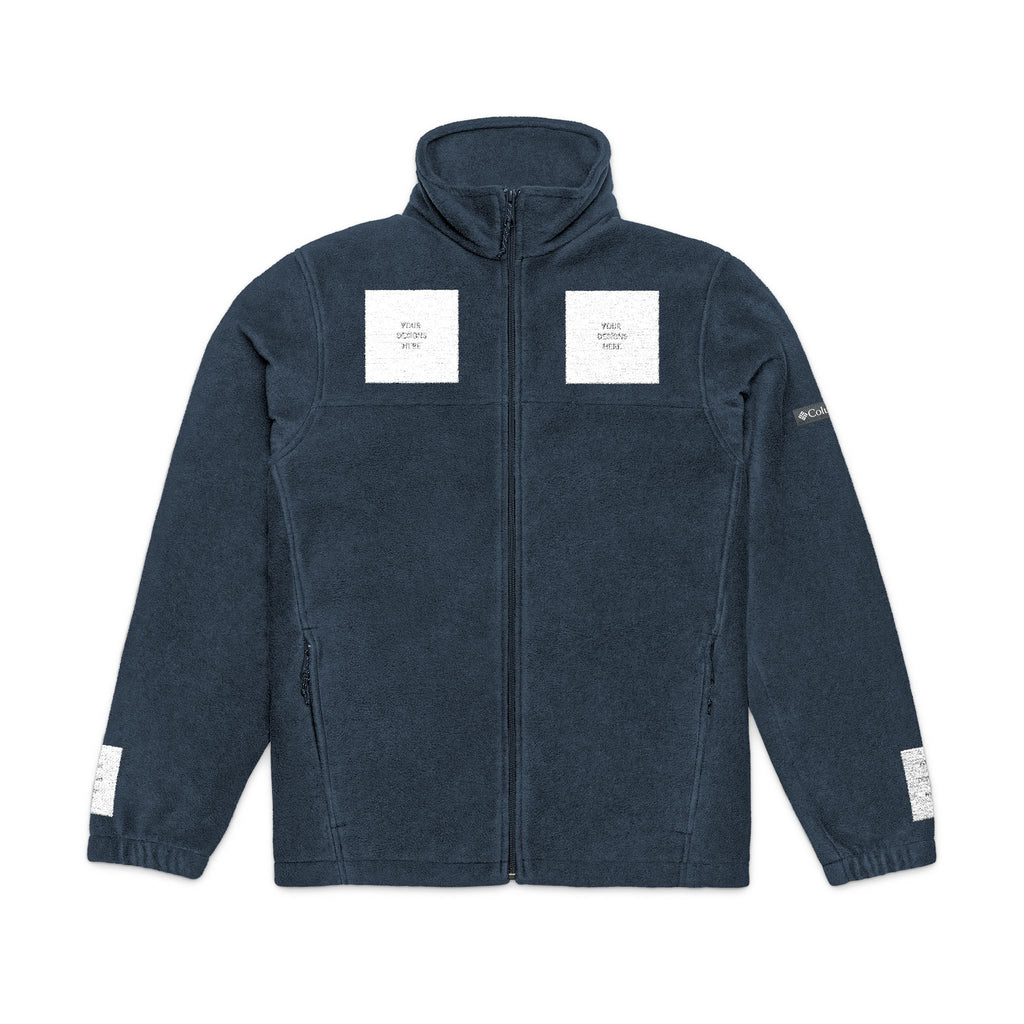 Embroidered Columbia Fleece Jacket