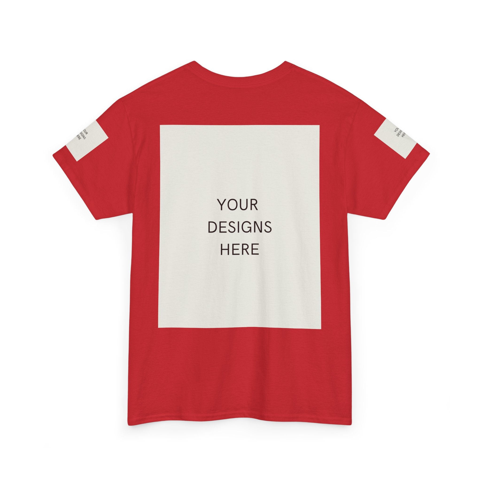 Blank White Tee Mockup