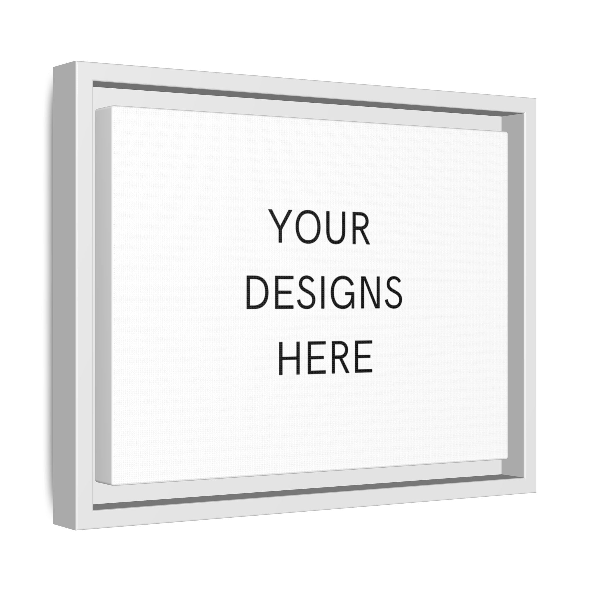 Framed Matte Canvas Wall Art