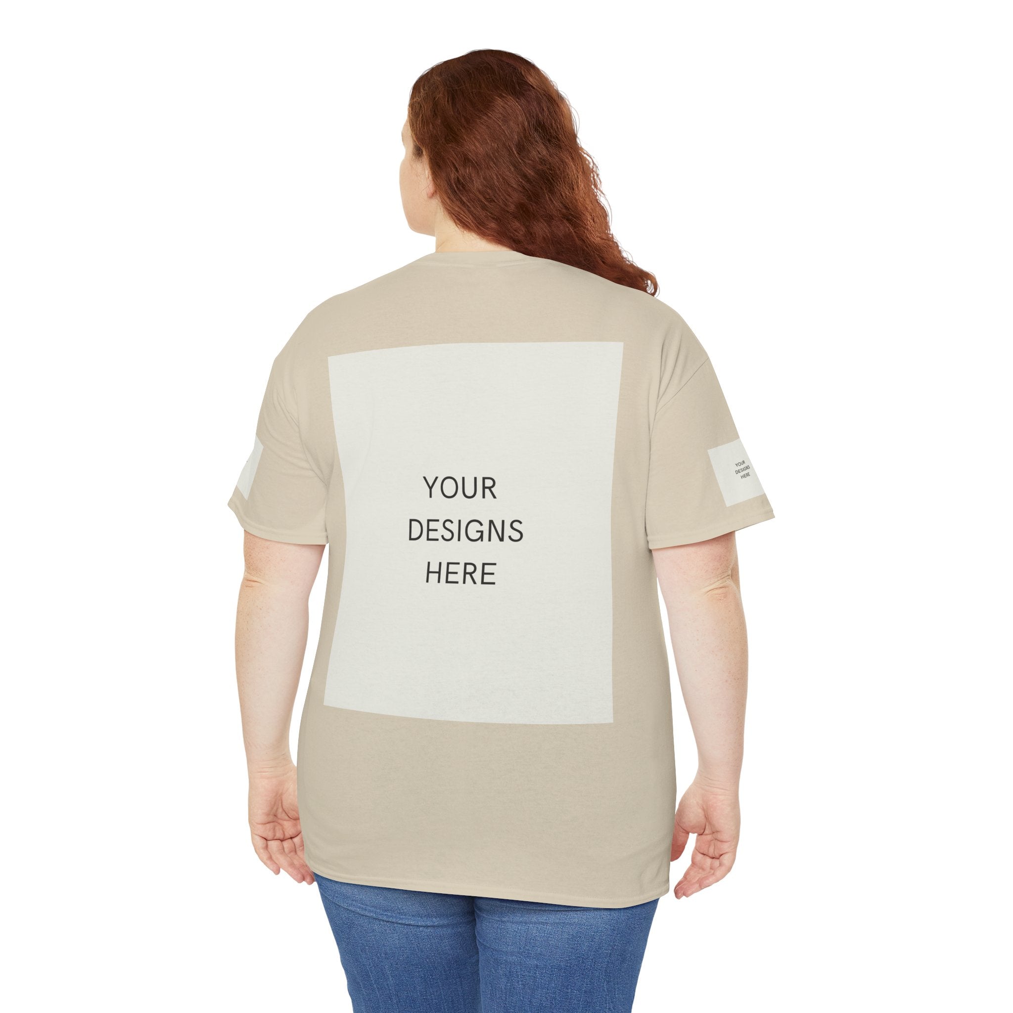 Blank White Tee Mockup