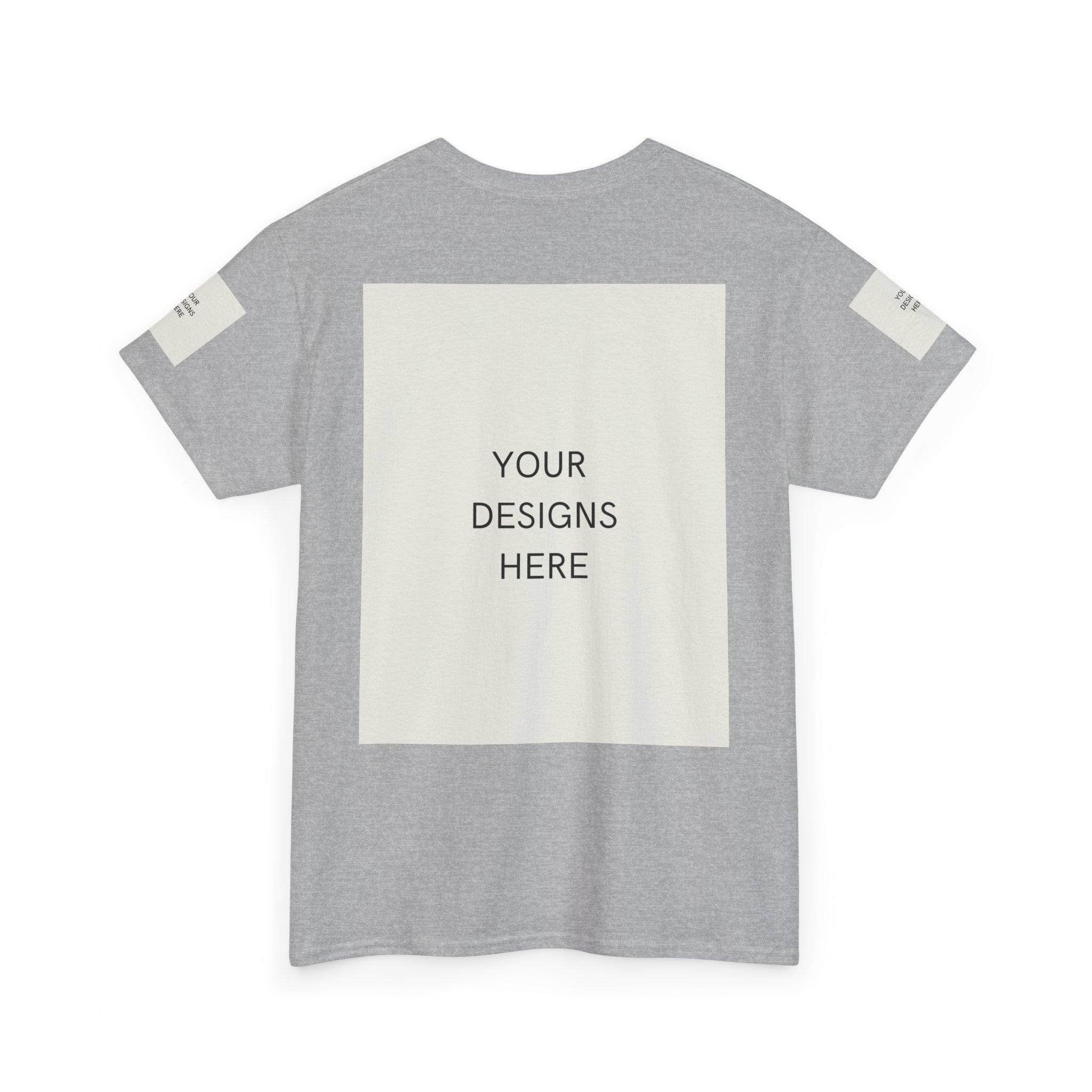 Blank White Tee Mockup