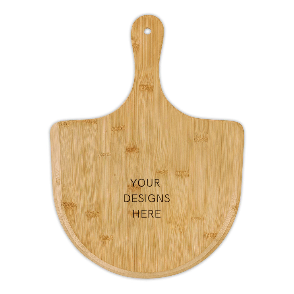 Engravable Bamboo Pizza Peel