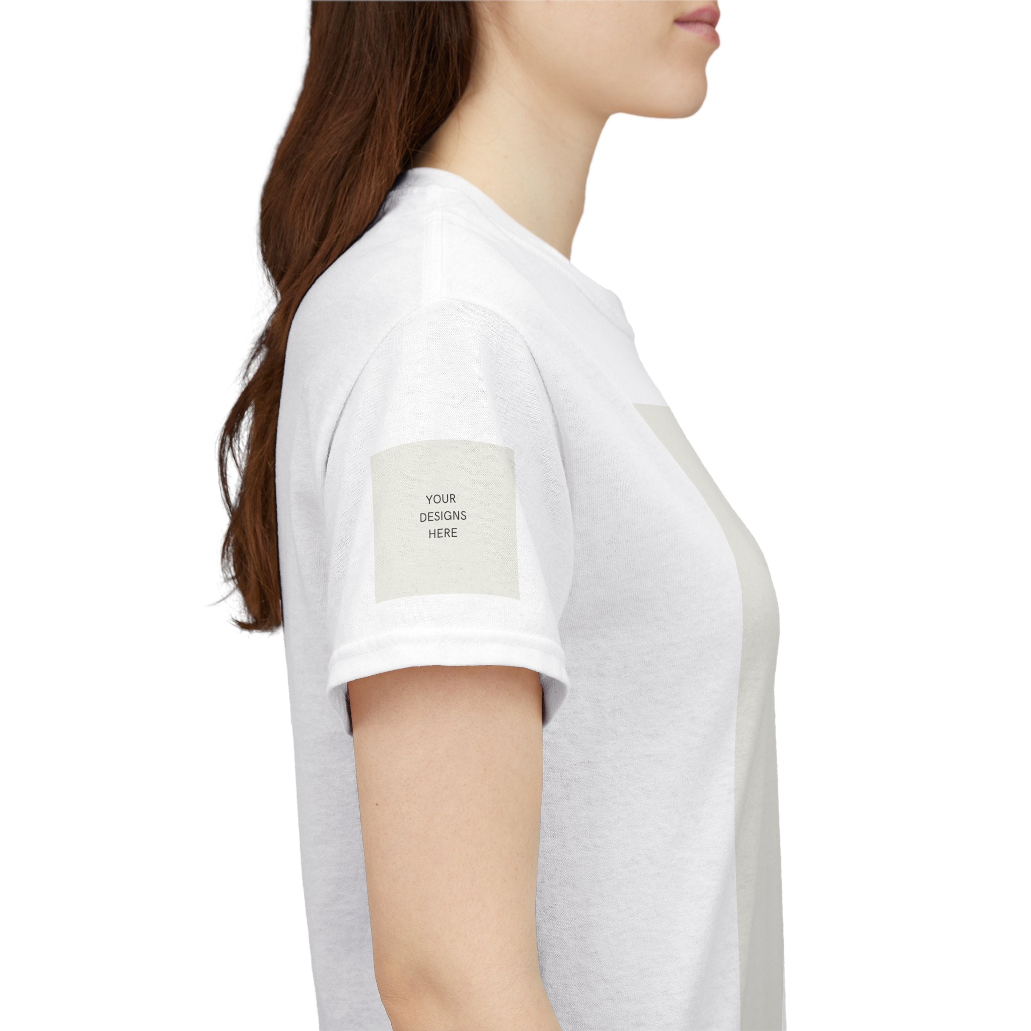 Blank White Tee Mockup