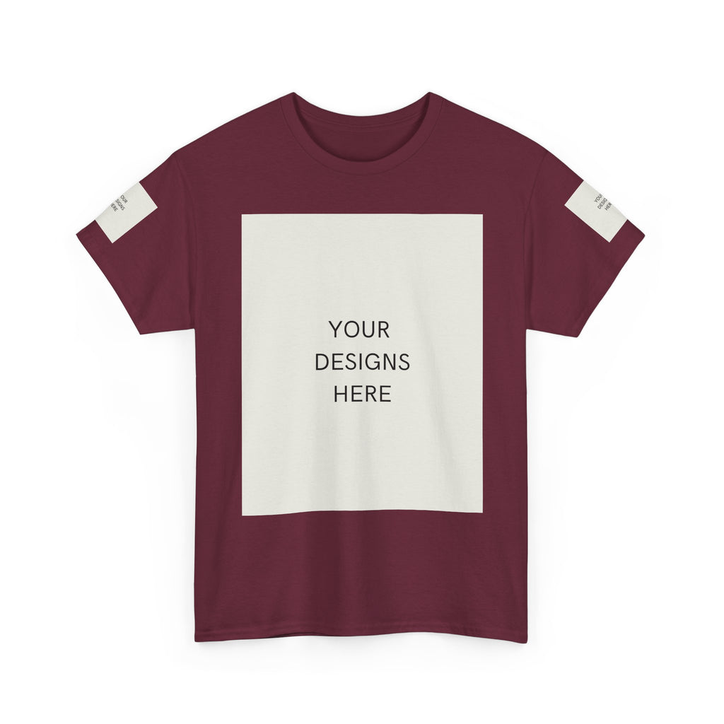 Blank White Tee Mockup