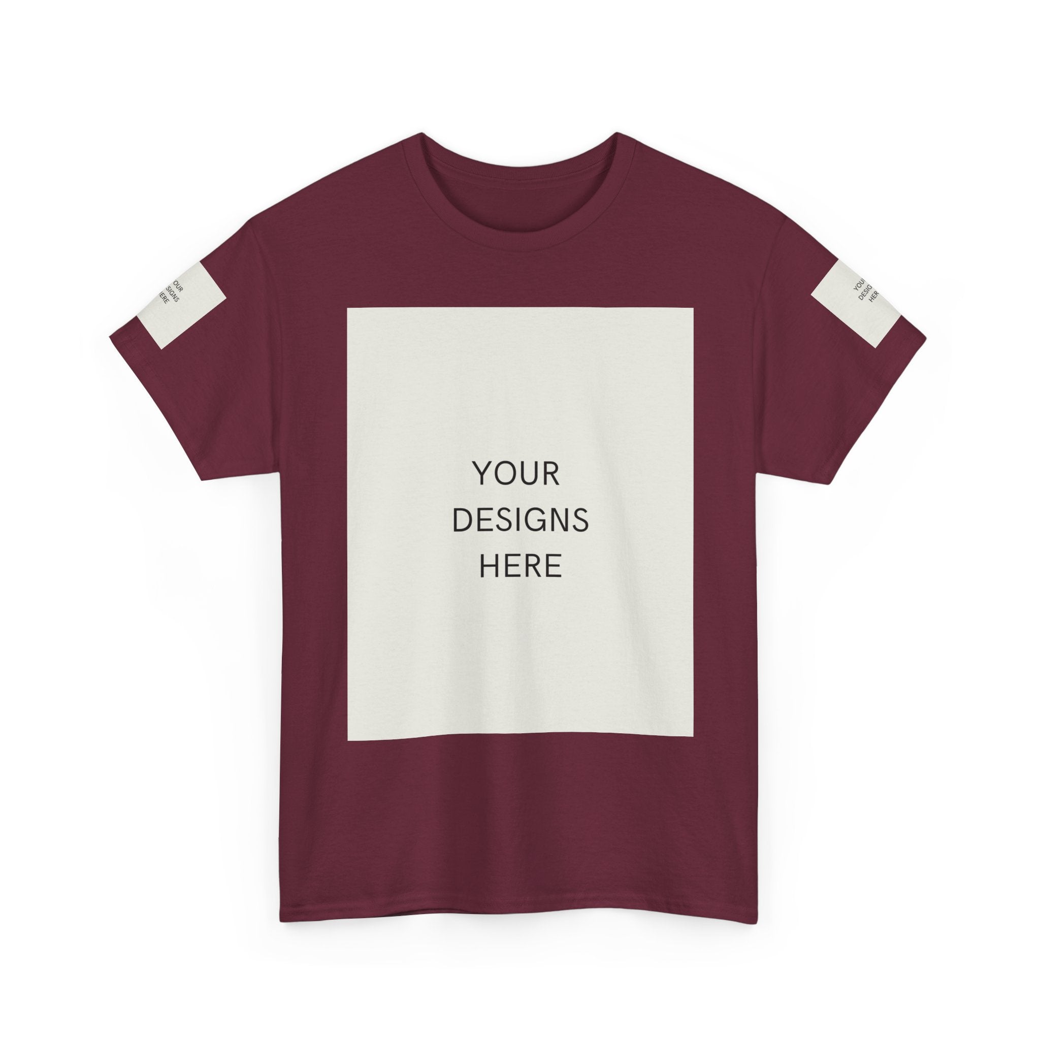 Blank White Tee Mockup