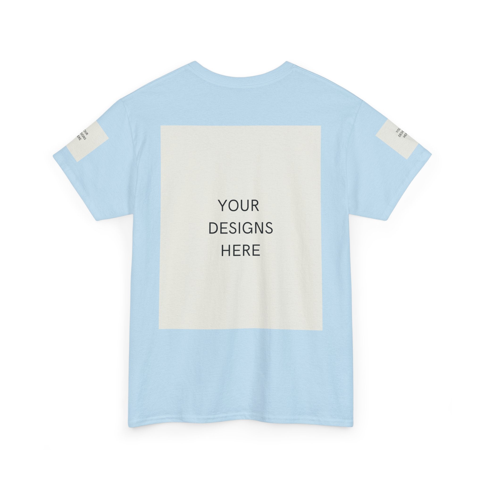 Blank White Tee Mockup