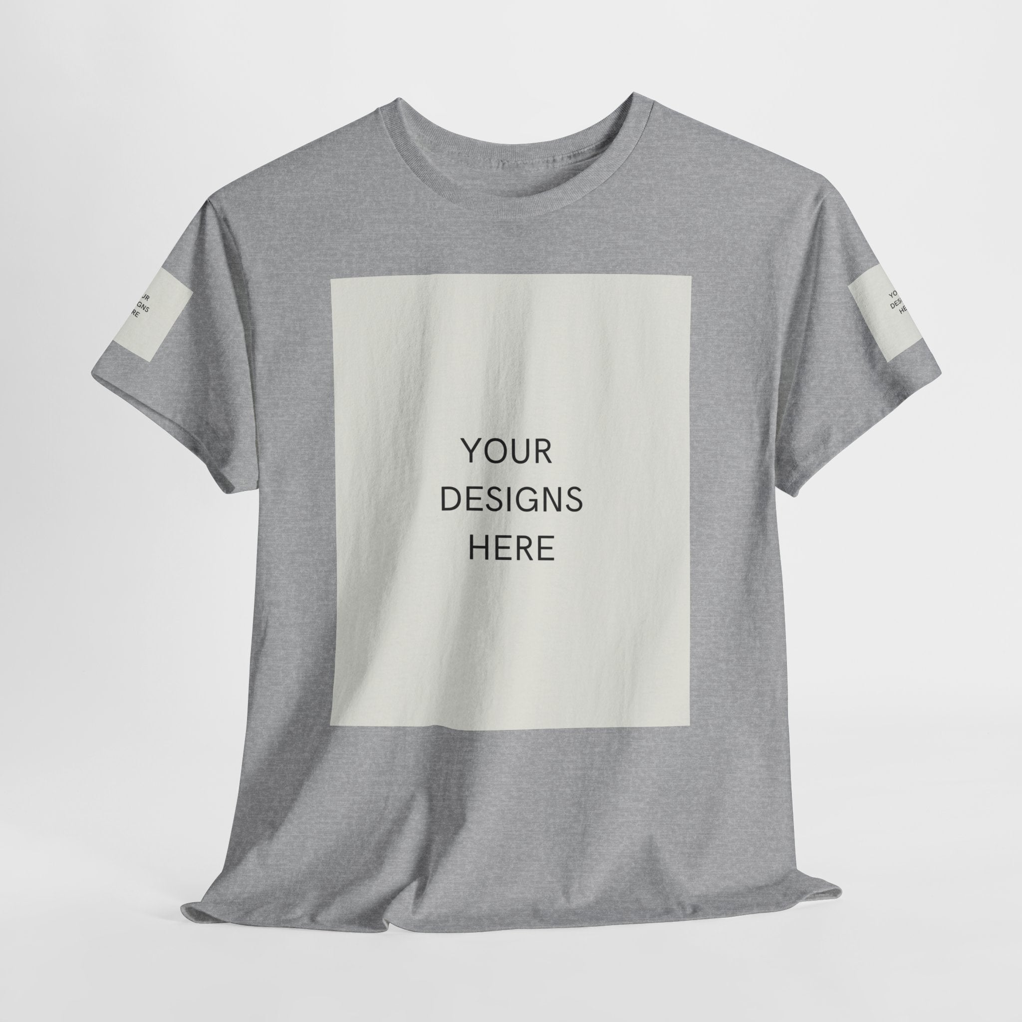 Blank White Tee Mockup