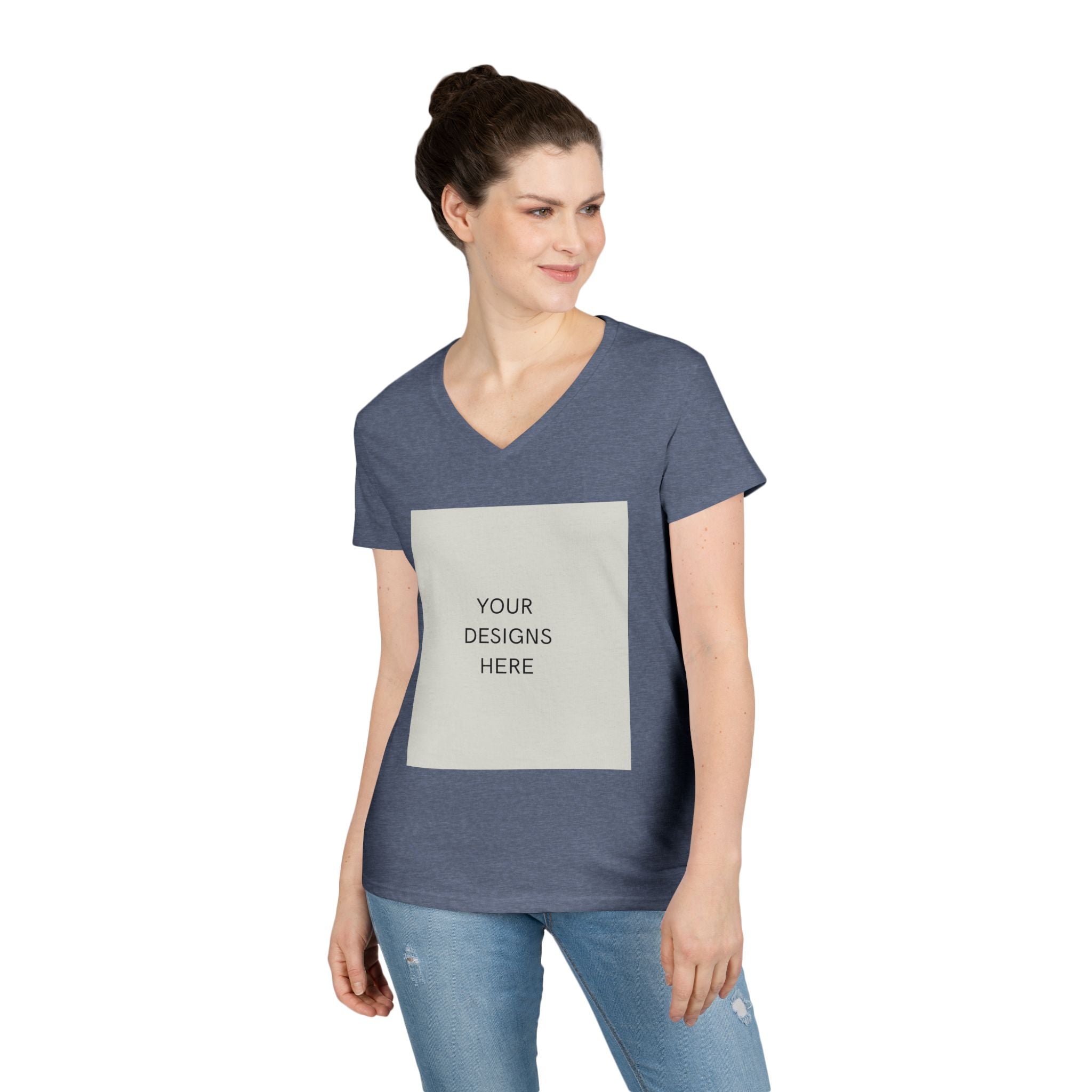 Ladies' V-Neck T-Shirt