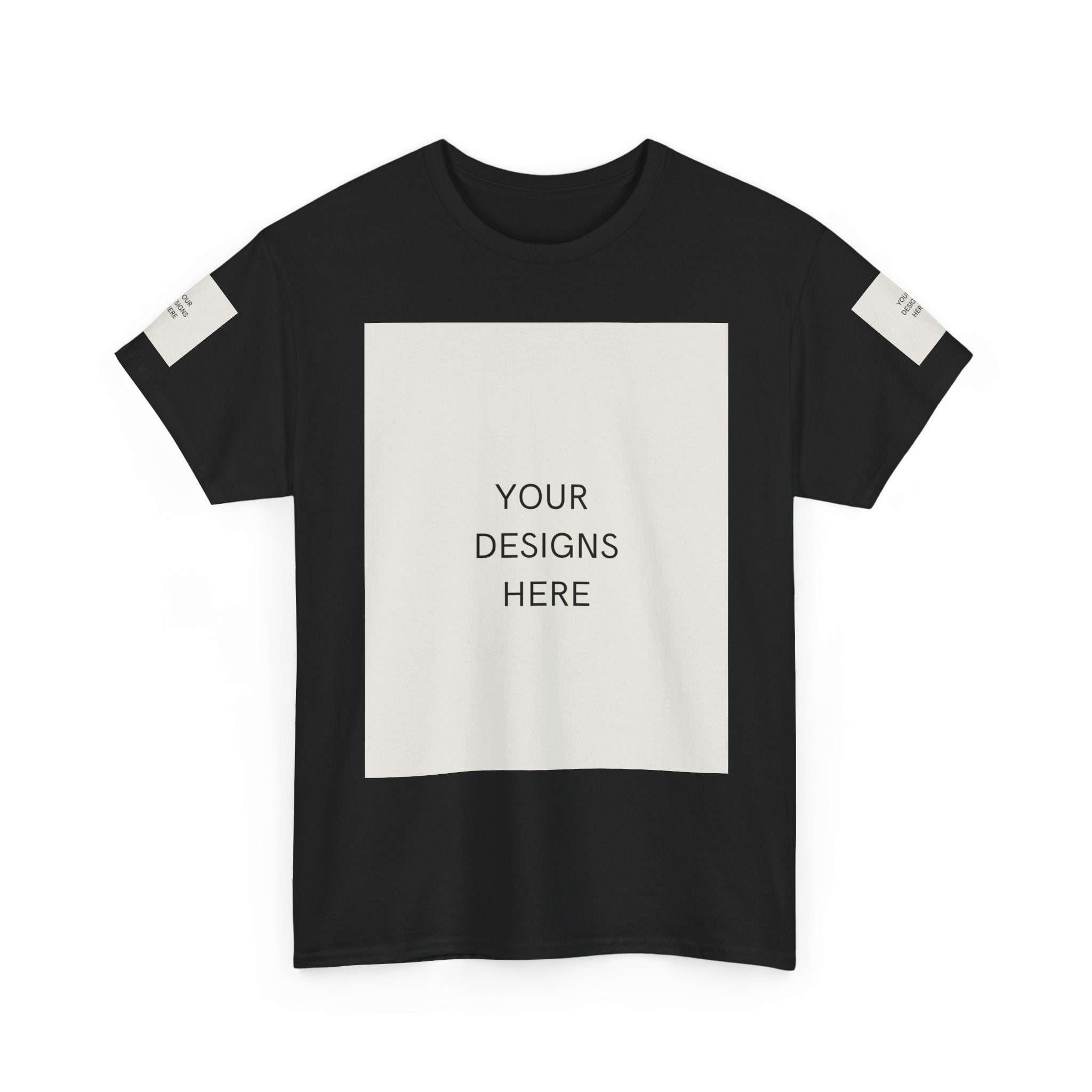 Blank White Tee Mockup