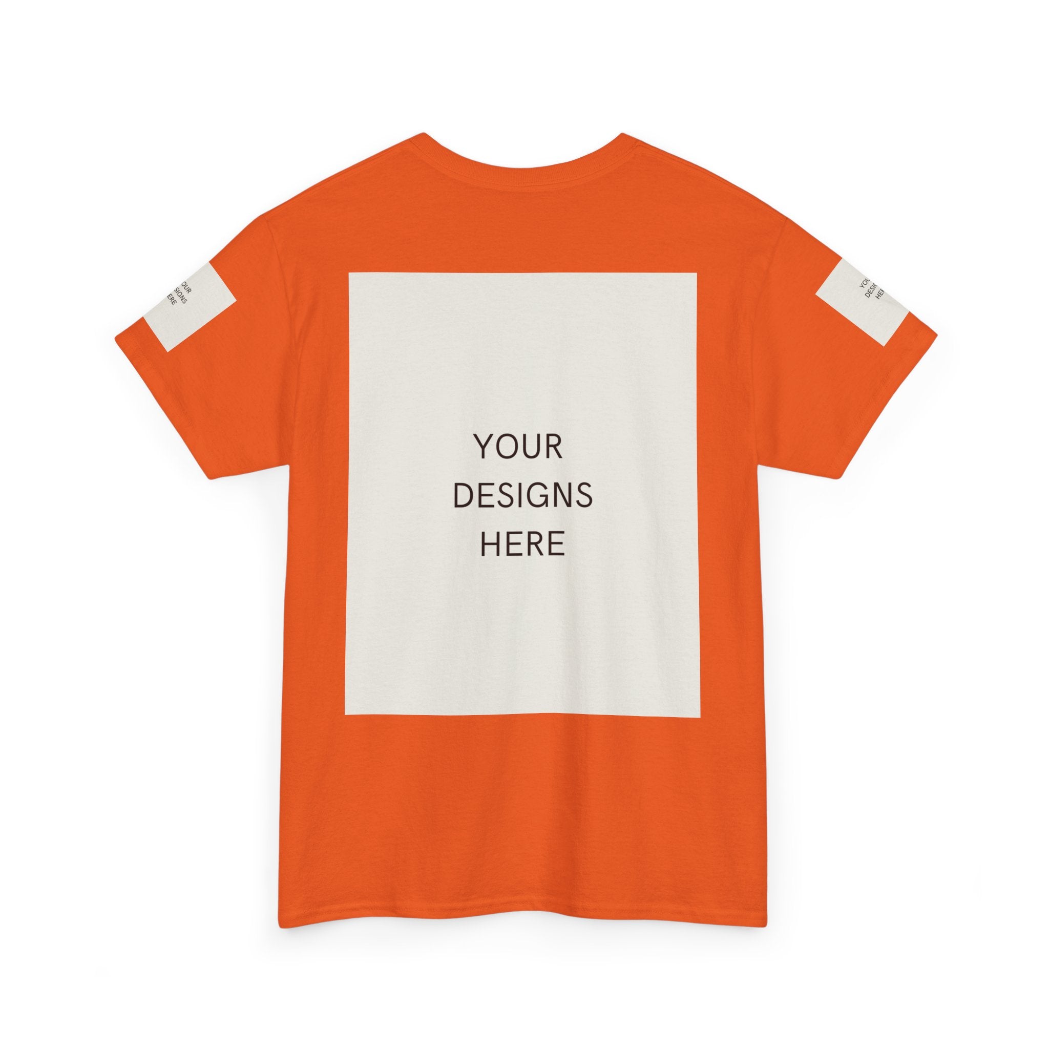 Blank White Tee Mockup