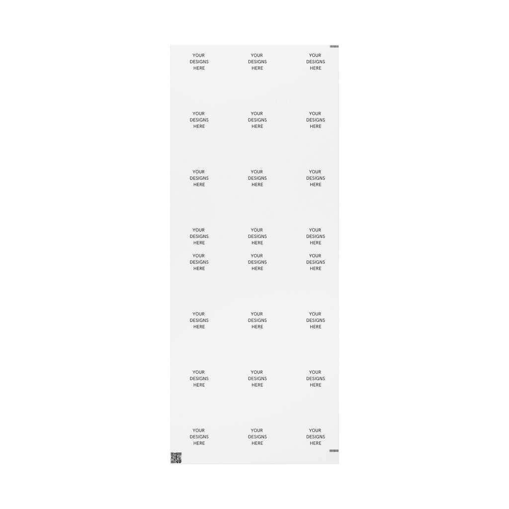 Minimalist White Wrapping Paper Roll — Subtle Dot Pattern Gift Wrap