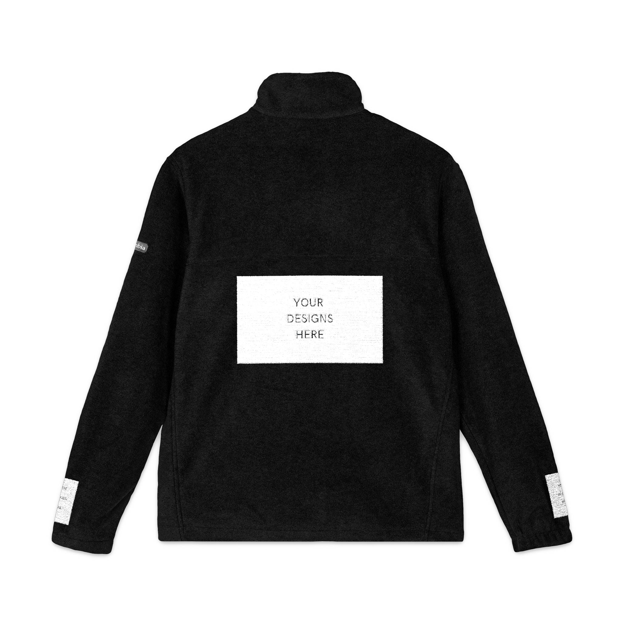 Embroidered Columbia Fleece Jacket