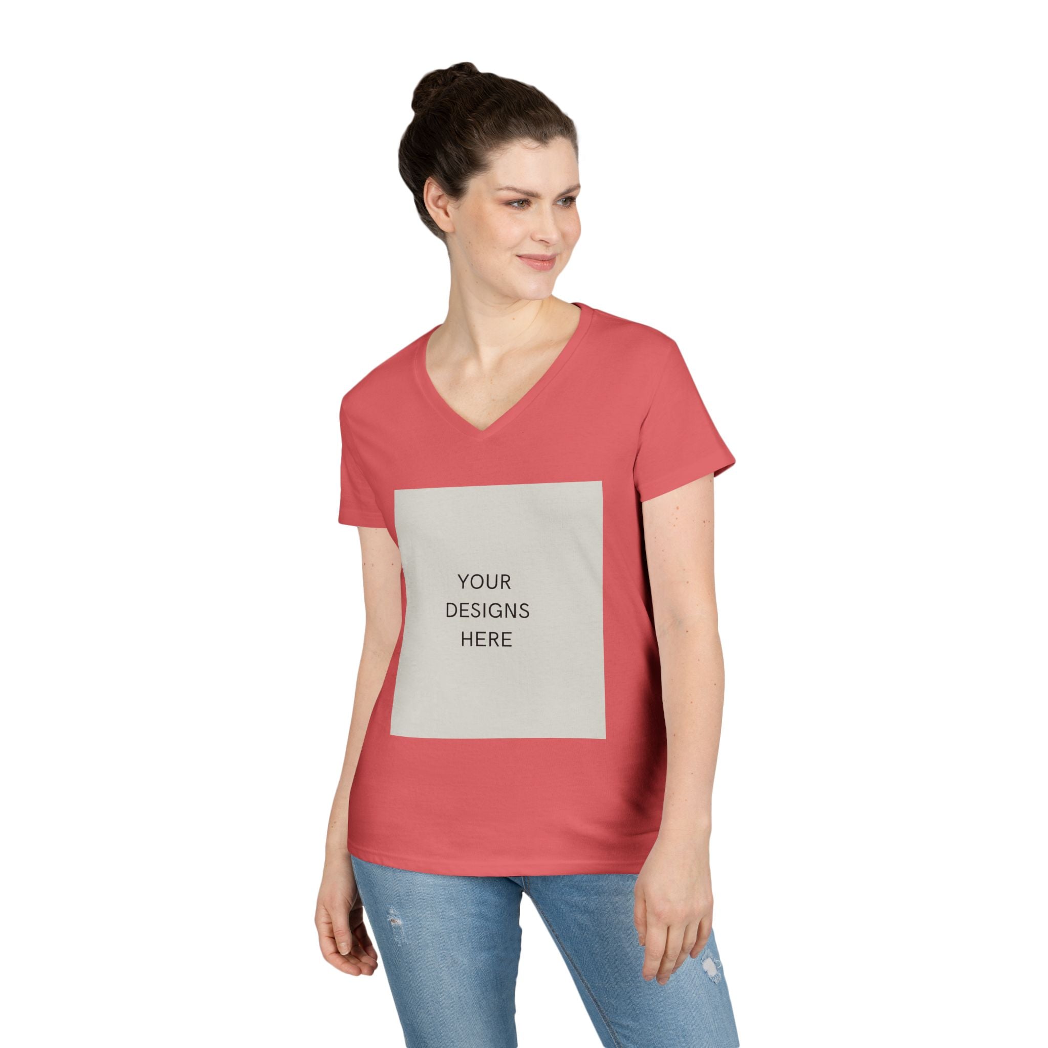 Ladies' V-Neck T-Shirt