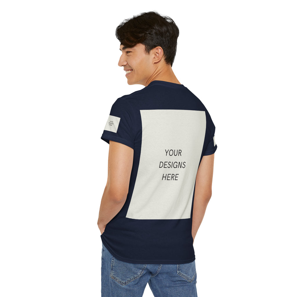 Blank White Tee Mockup