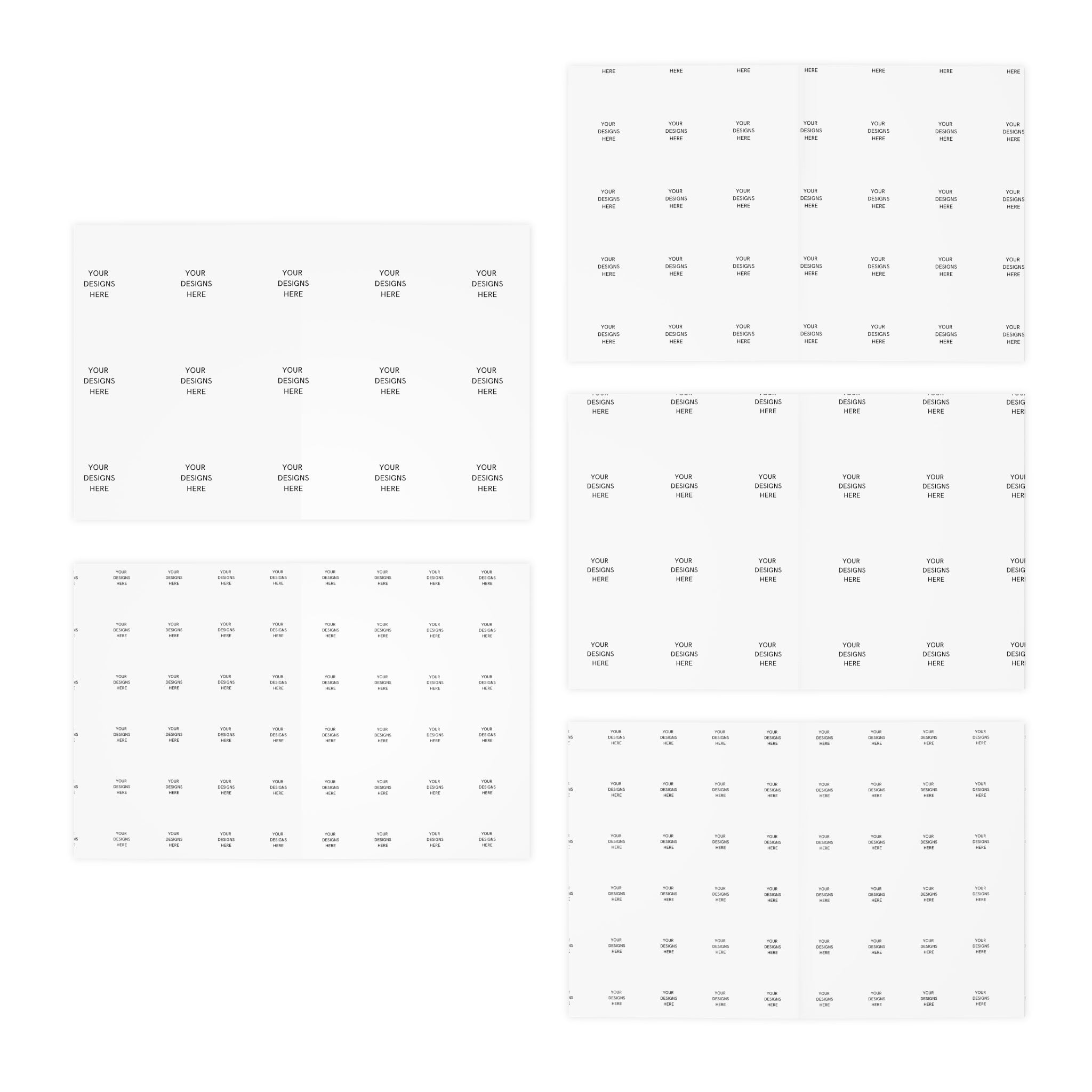 Assorted Blank Greeting Cards 5-Pack