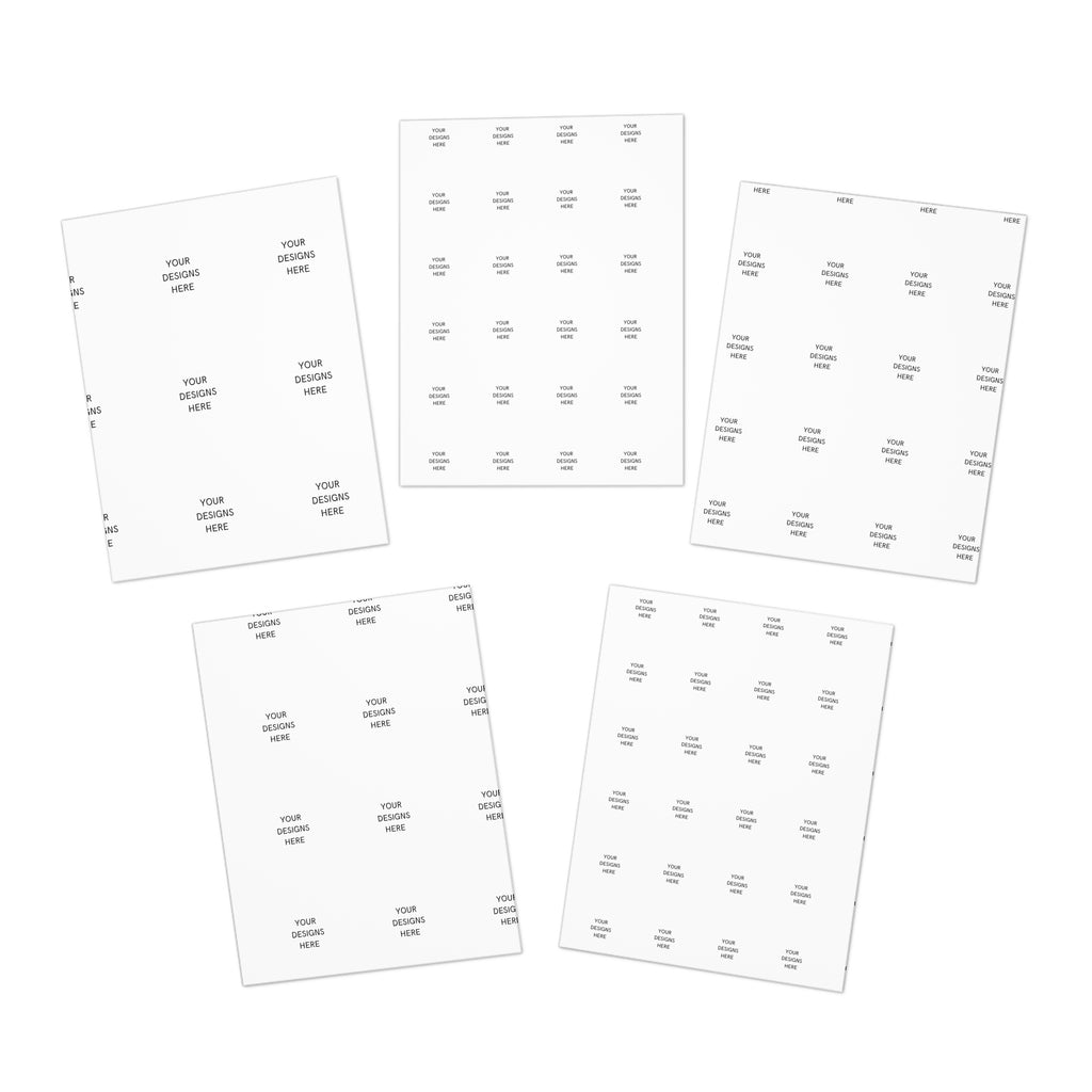 Assorted Blank Greeting Cards 5-Pack