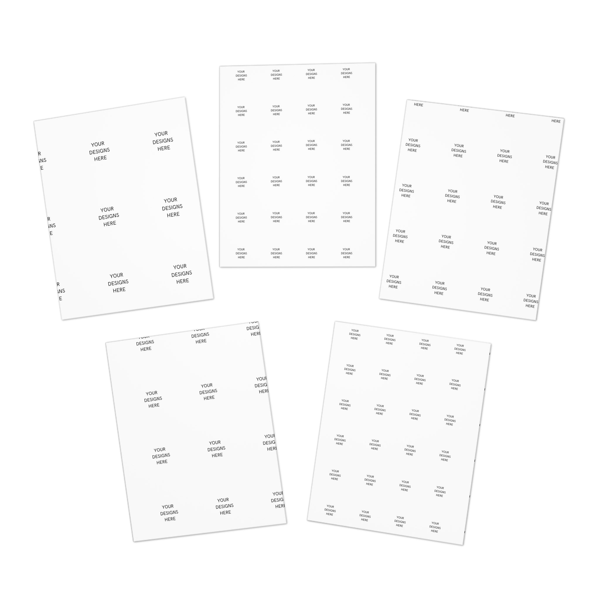 Assorted Blank Greeting Cards 5-Pack