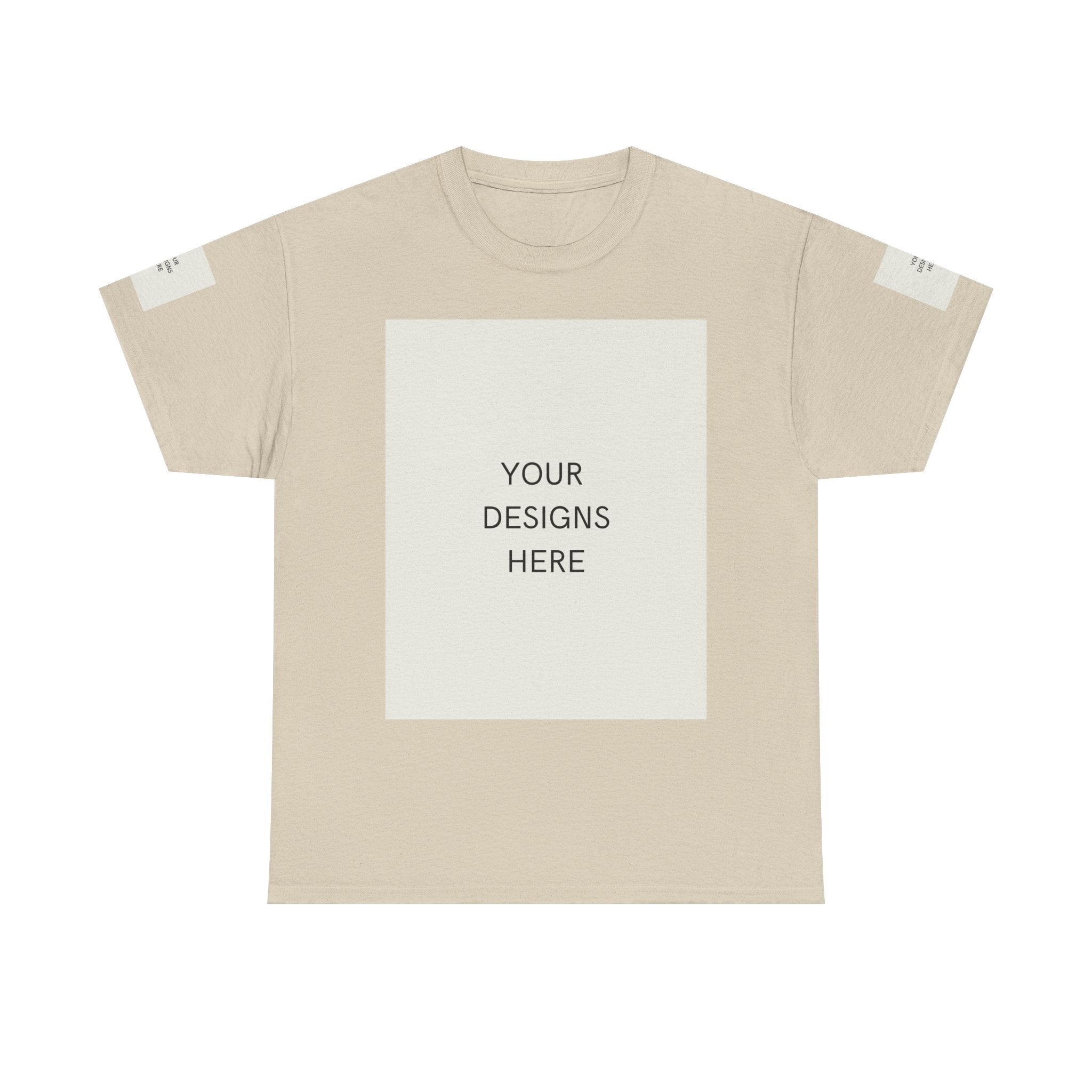 Blank White Tee Mockup