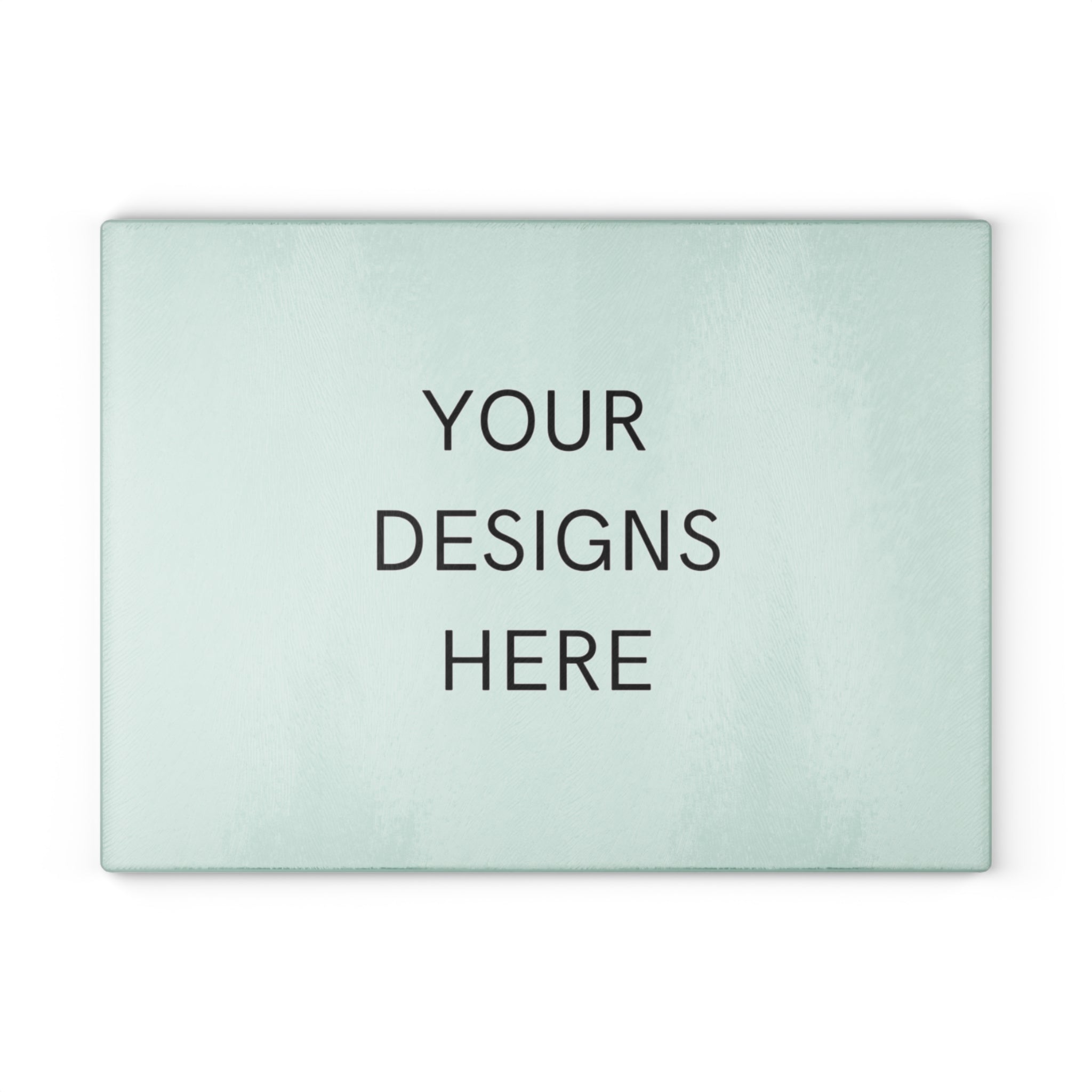 Personalized Glass Cutting Board