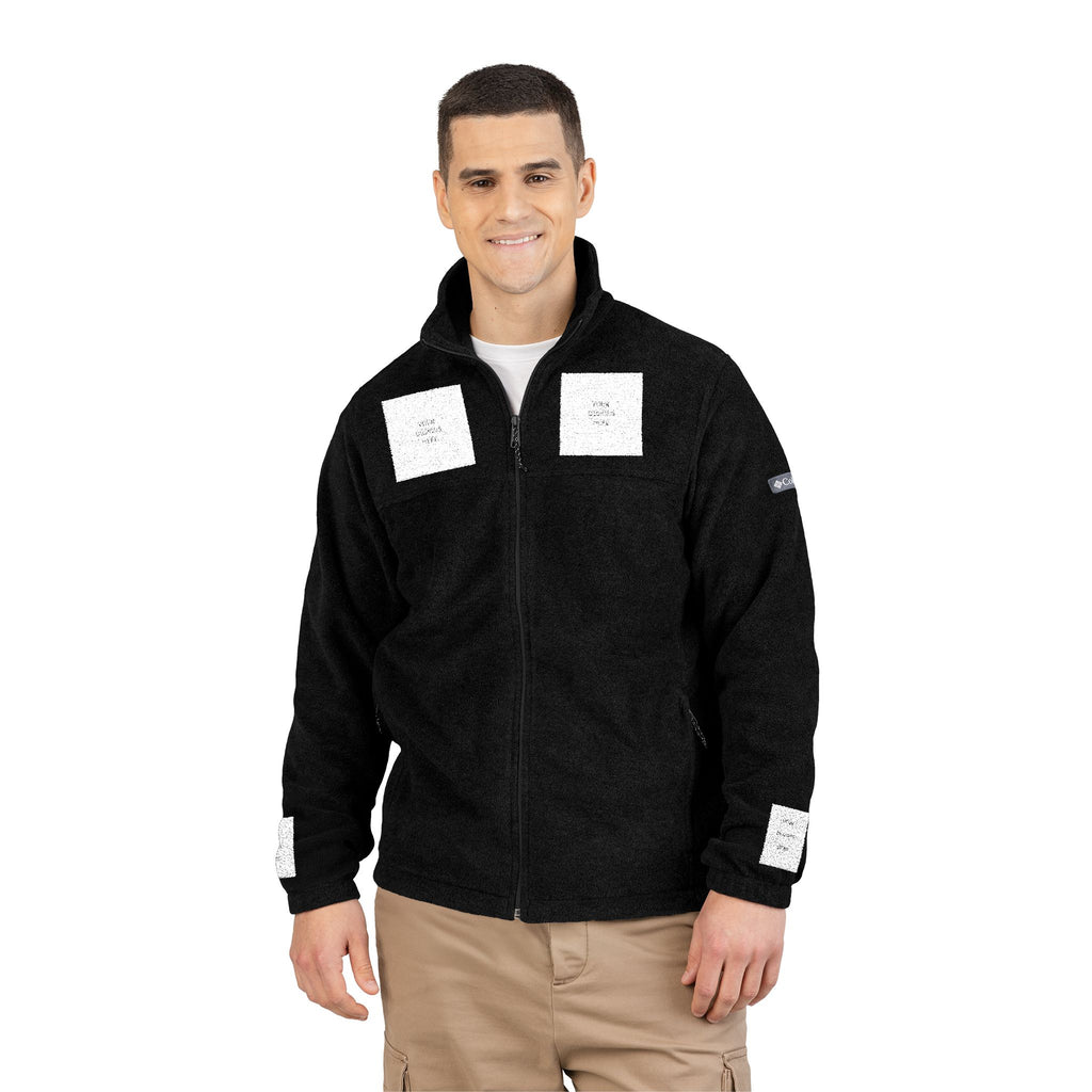 Embroidered Columbia Fleece Jacket