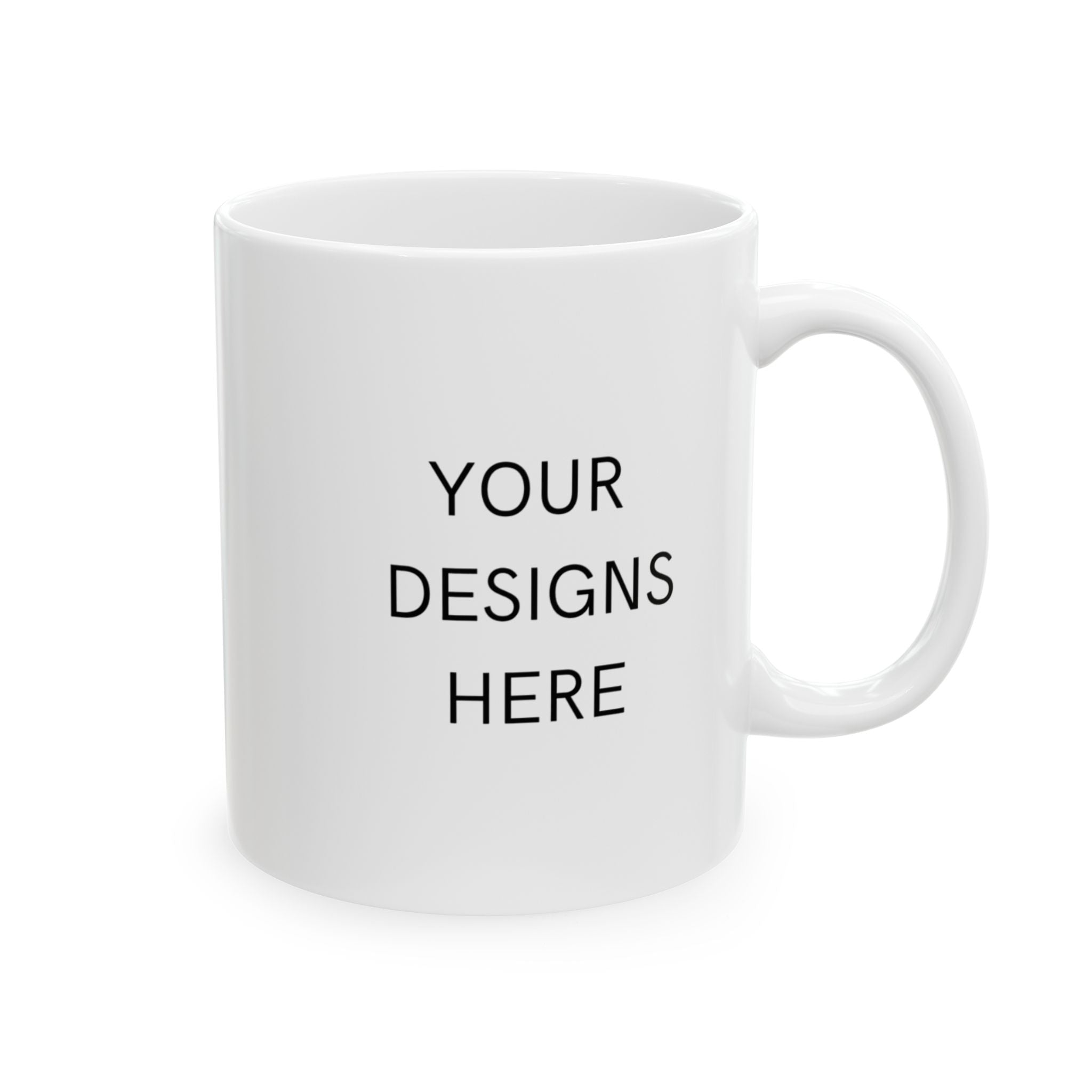 Ceramic Mug — Personalized White Coffee Mug (11oz & 15oz)