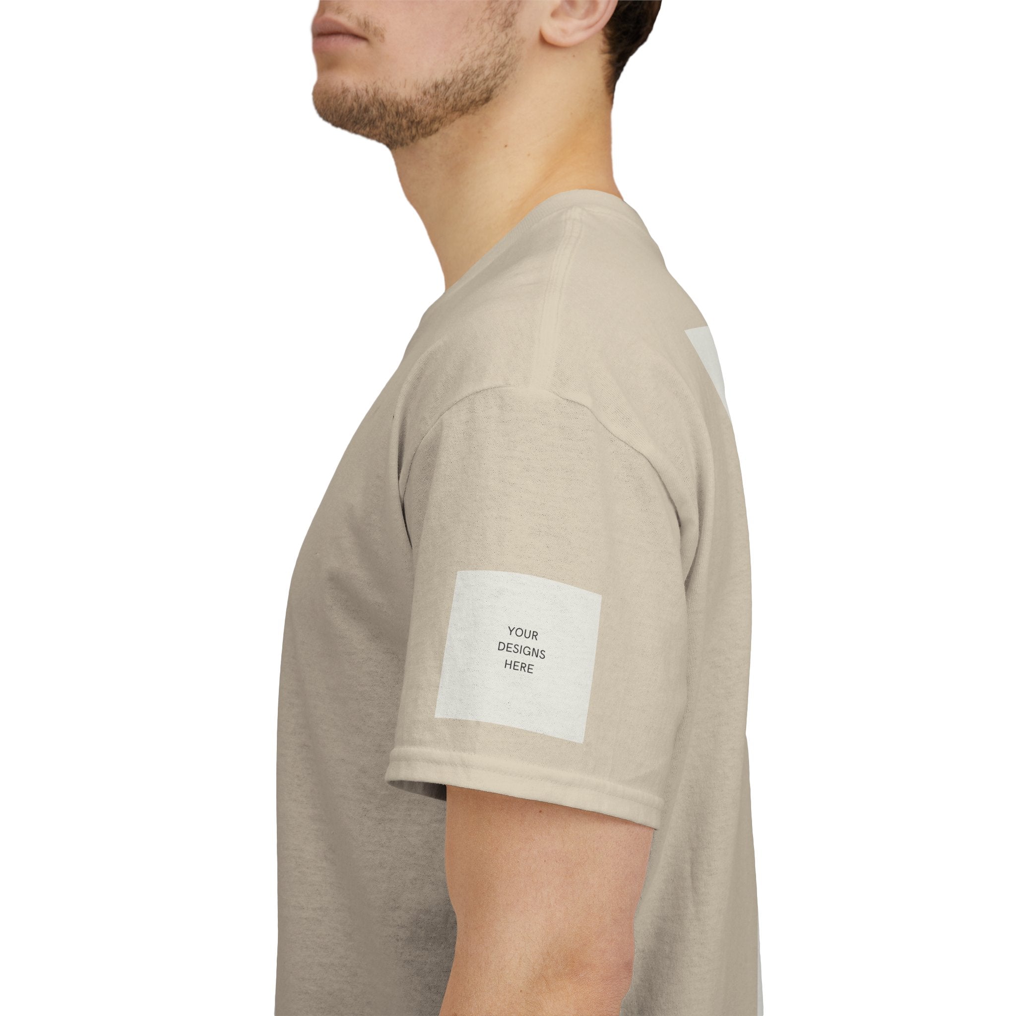 Blank White Tee Mockup