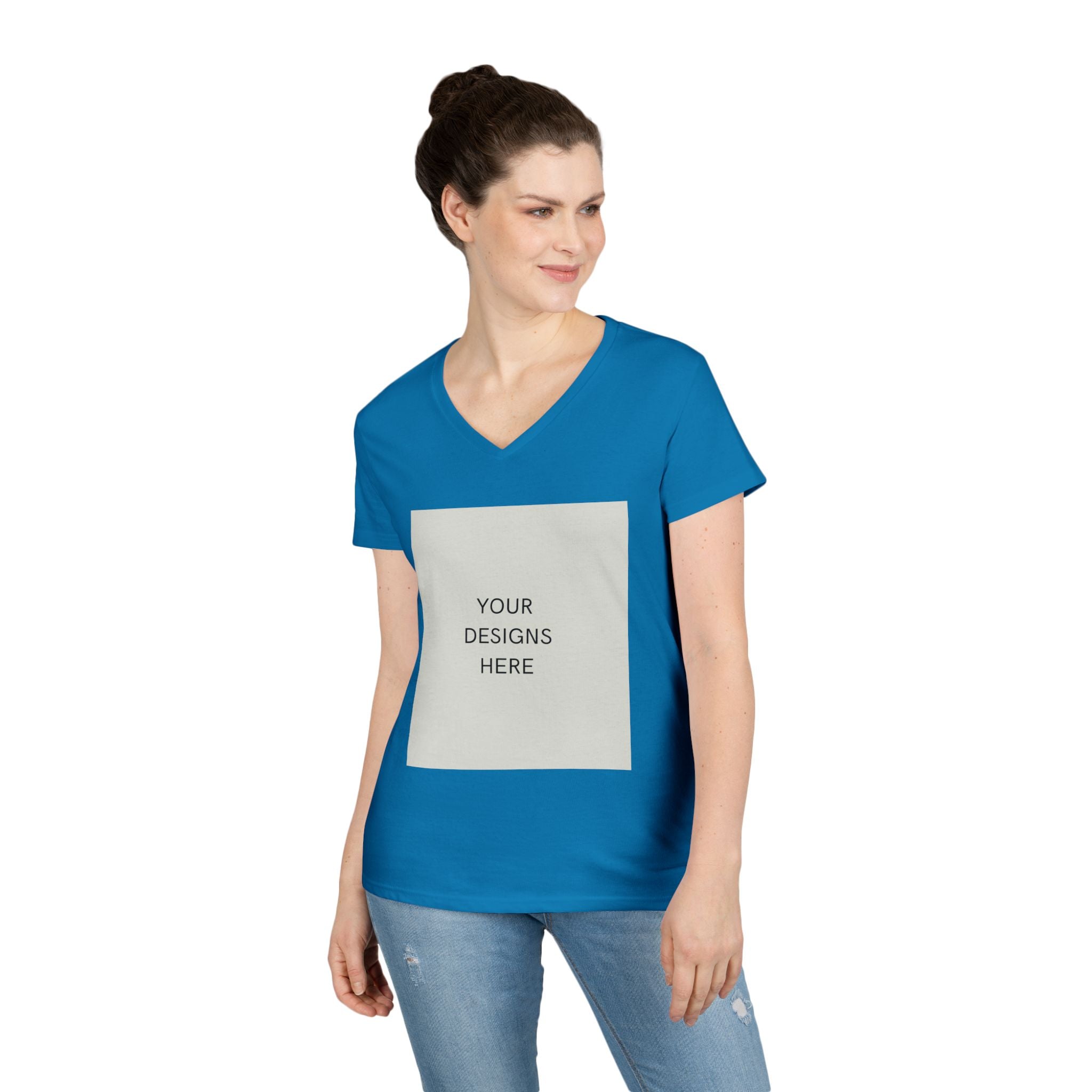 Ladies' V-Neck T-Shirt