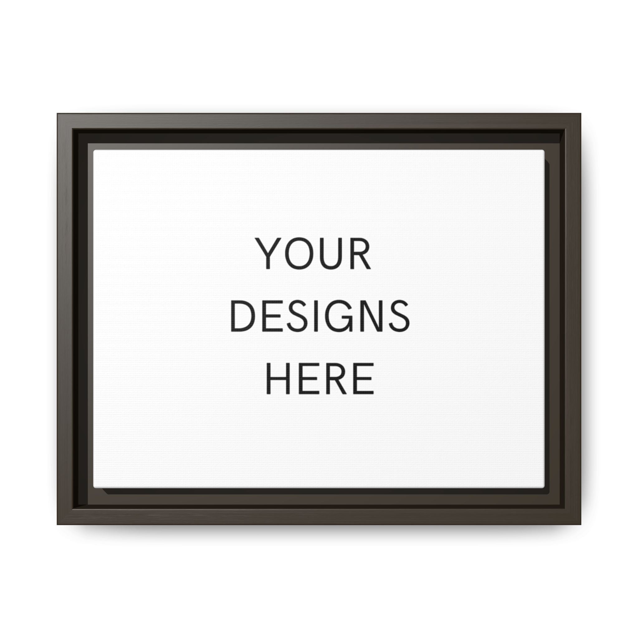 Framed Matte Canvas Wall Art