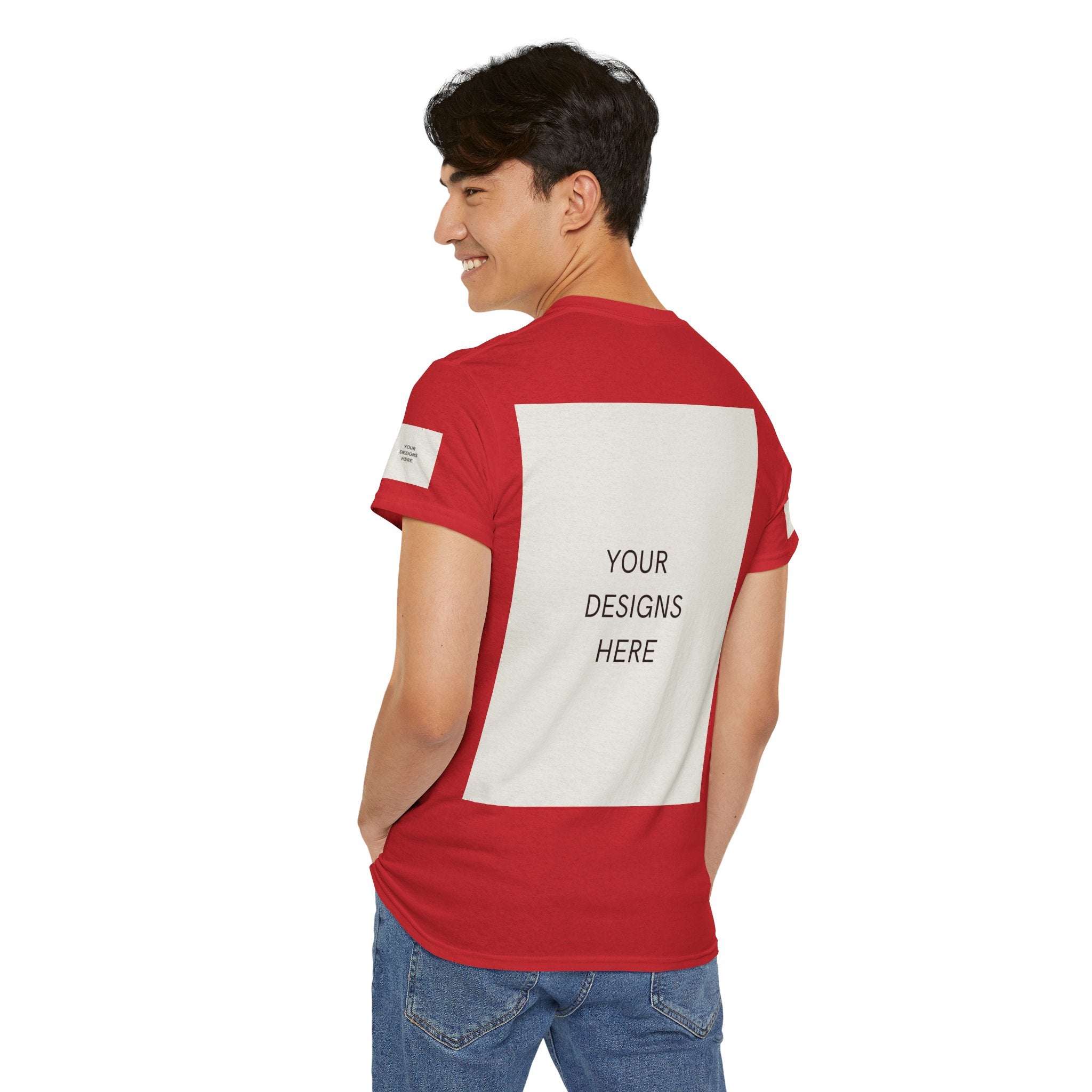 Blank White Tee Mockup