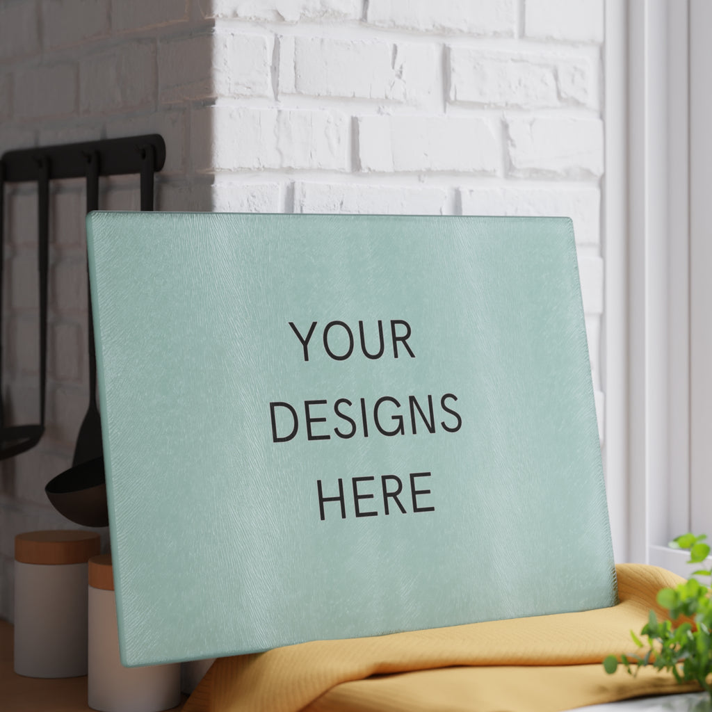 Personalized Glass Cutting Board