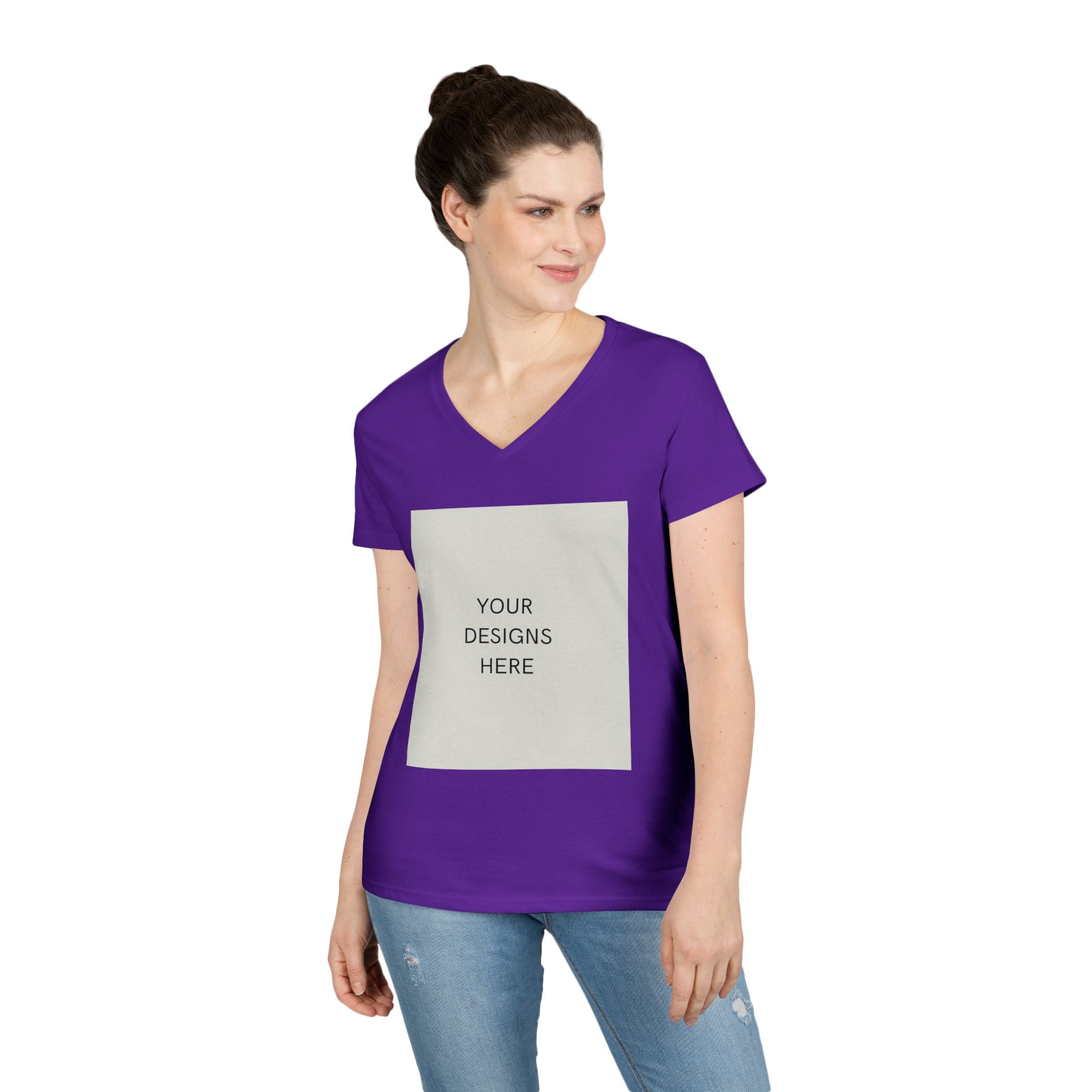 Ladies' V-Neck T-Shirt