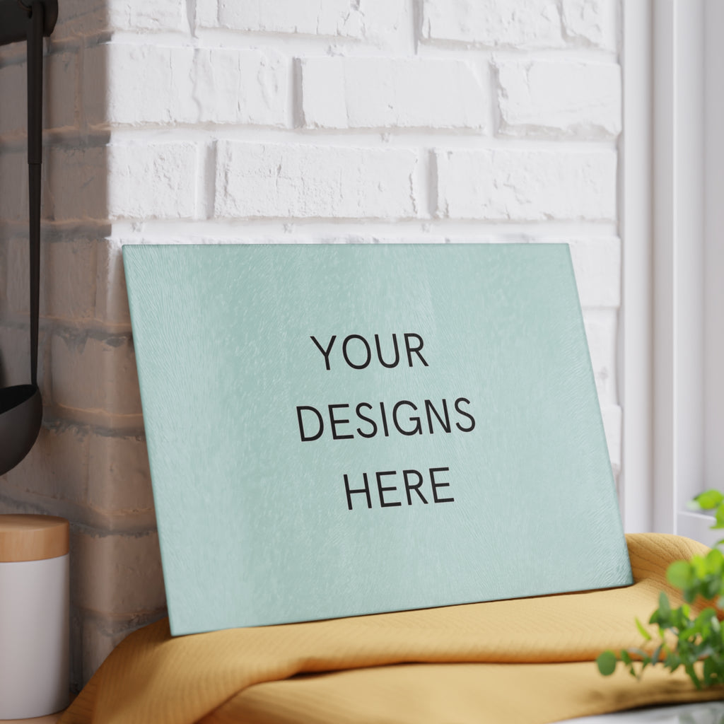 Personalized Glass Cutting Board