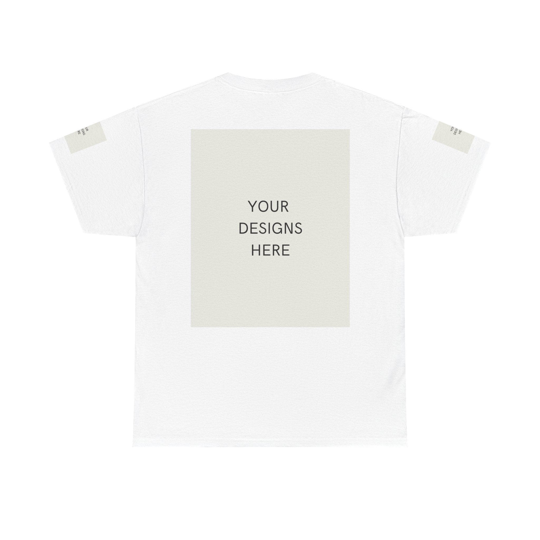 Blank White Tee Mockup