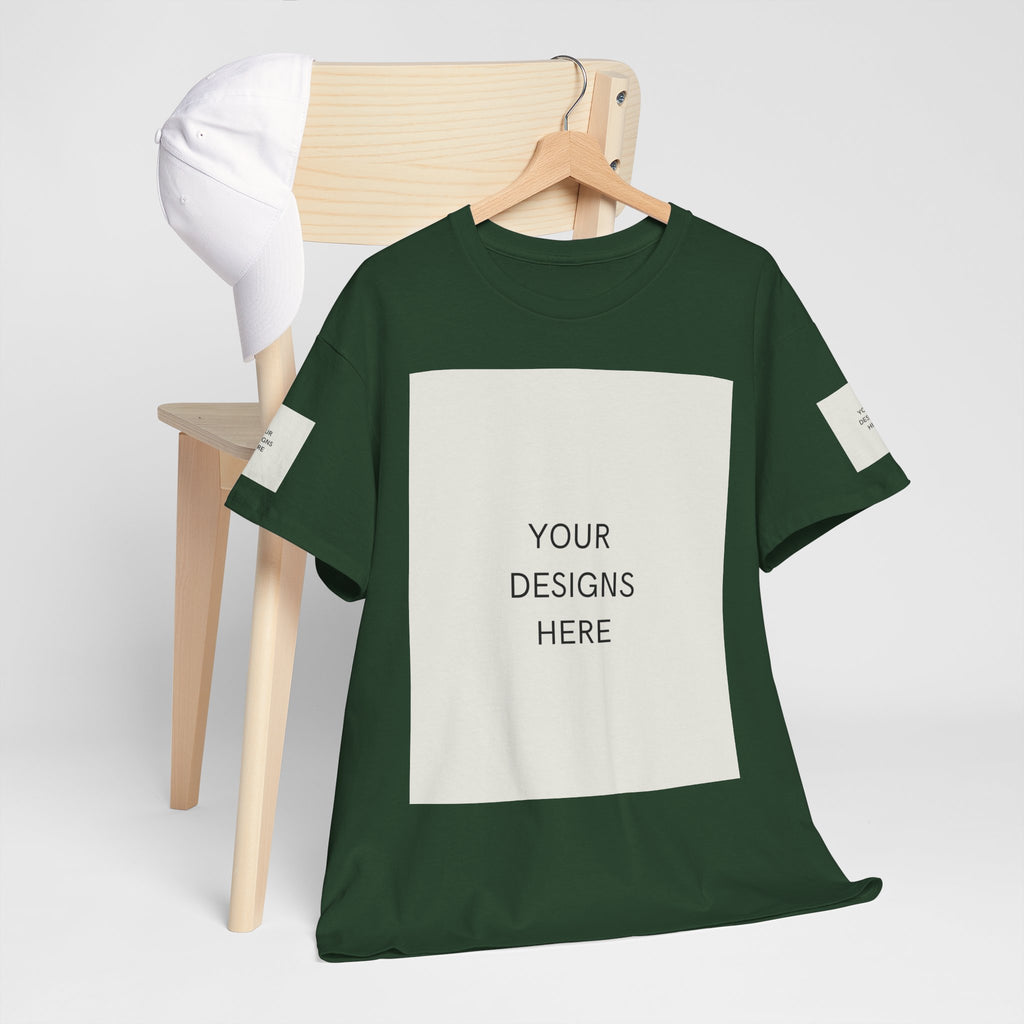 Blank White Tee Mockup