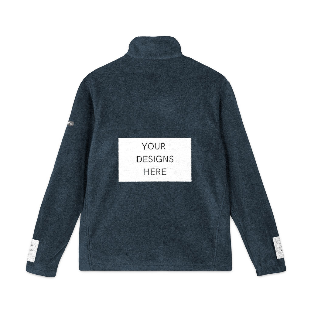 Embroidered Columbia Fleece Jacket