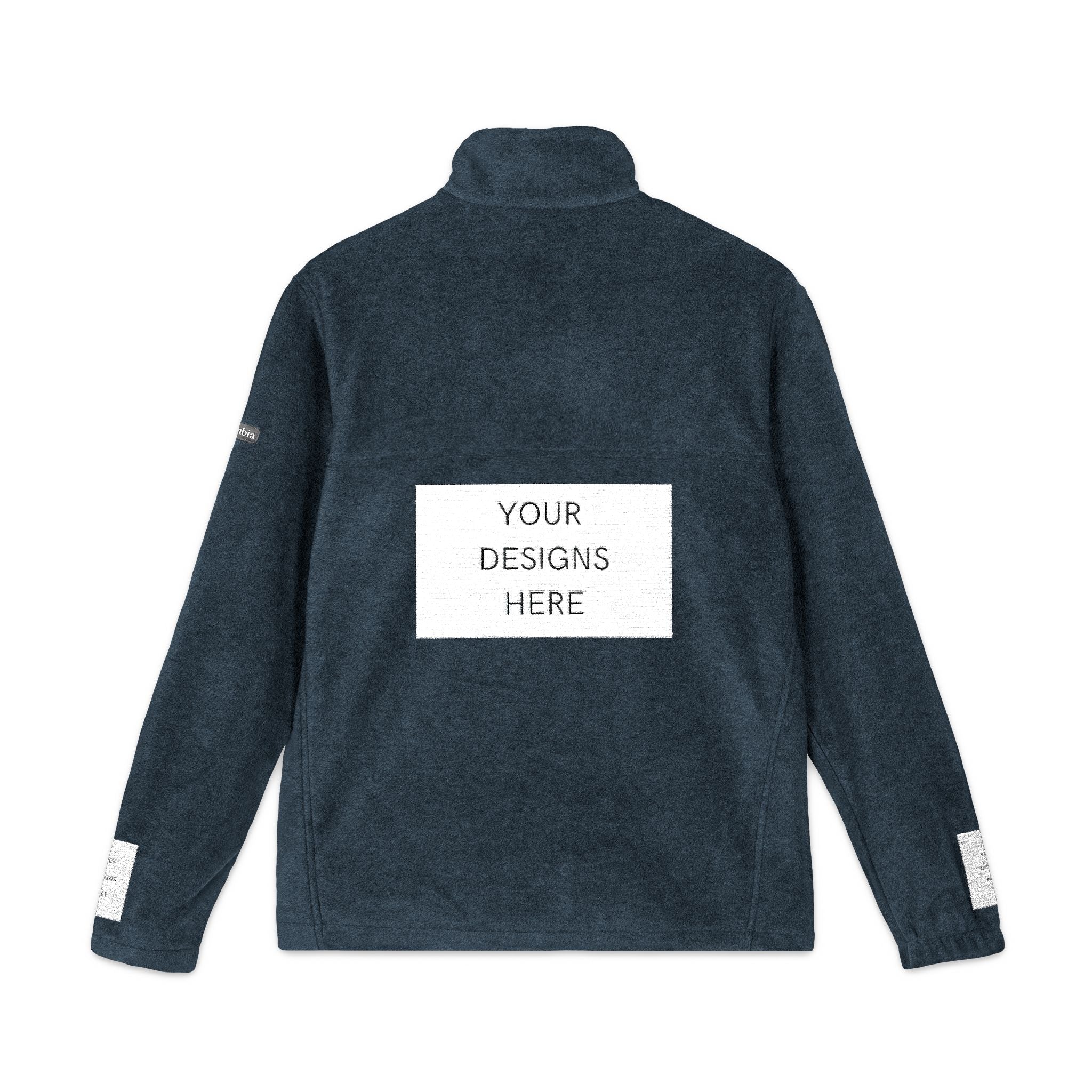 Embroidered Columbia Fleece Jacket