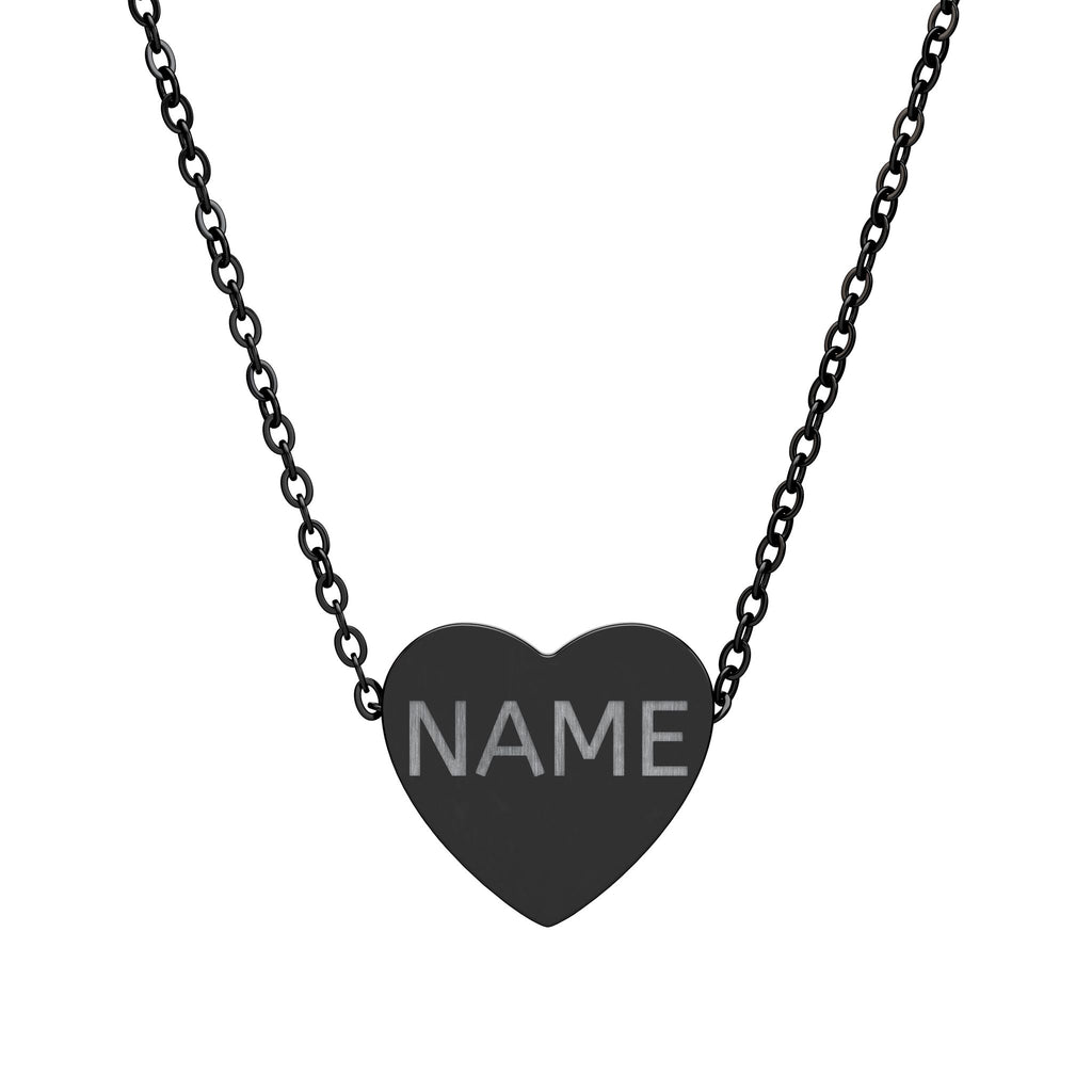 Engravable Heart Necklace