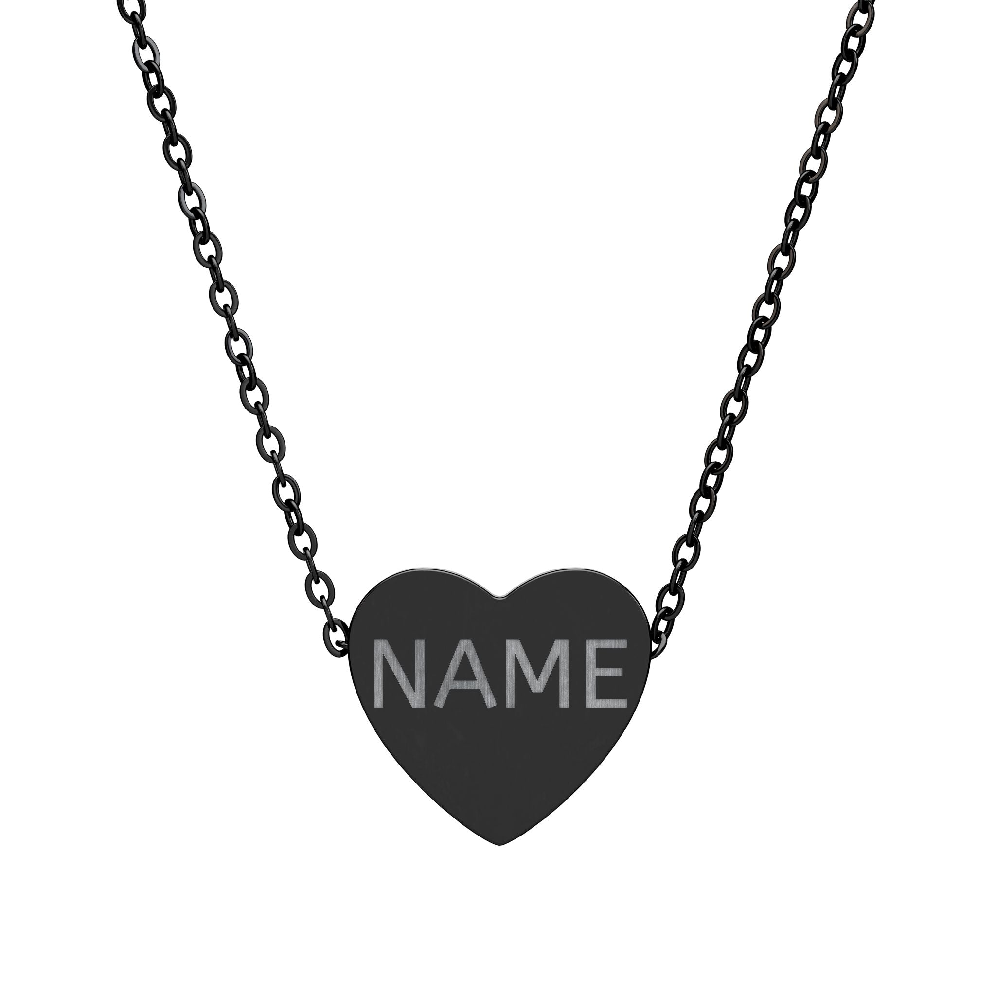 Engravable Heart Necklace