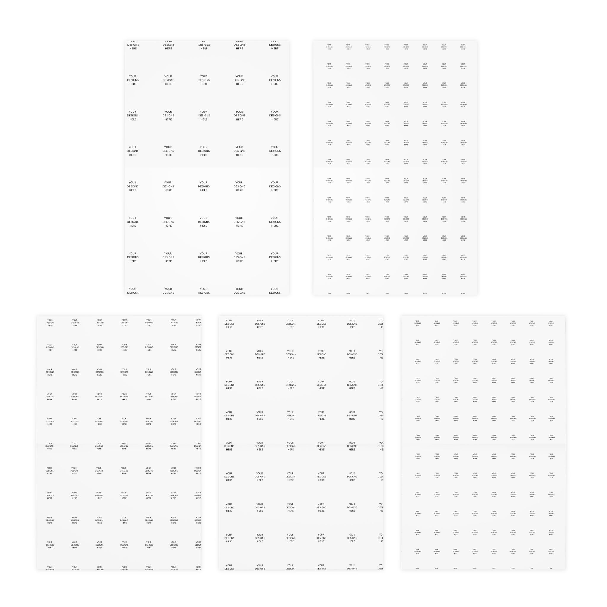 Assorted Blank Greeting Cards 5-Pack