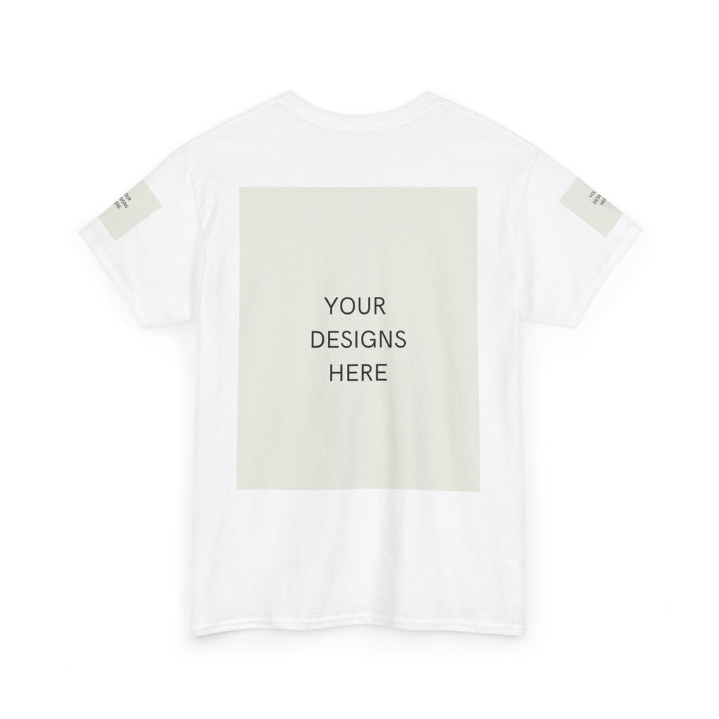 Blank White Tee Mockup