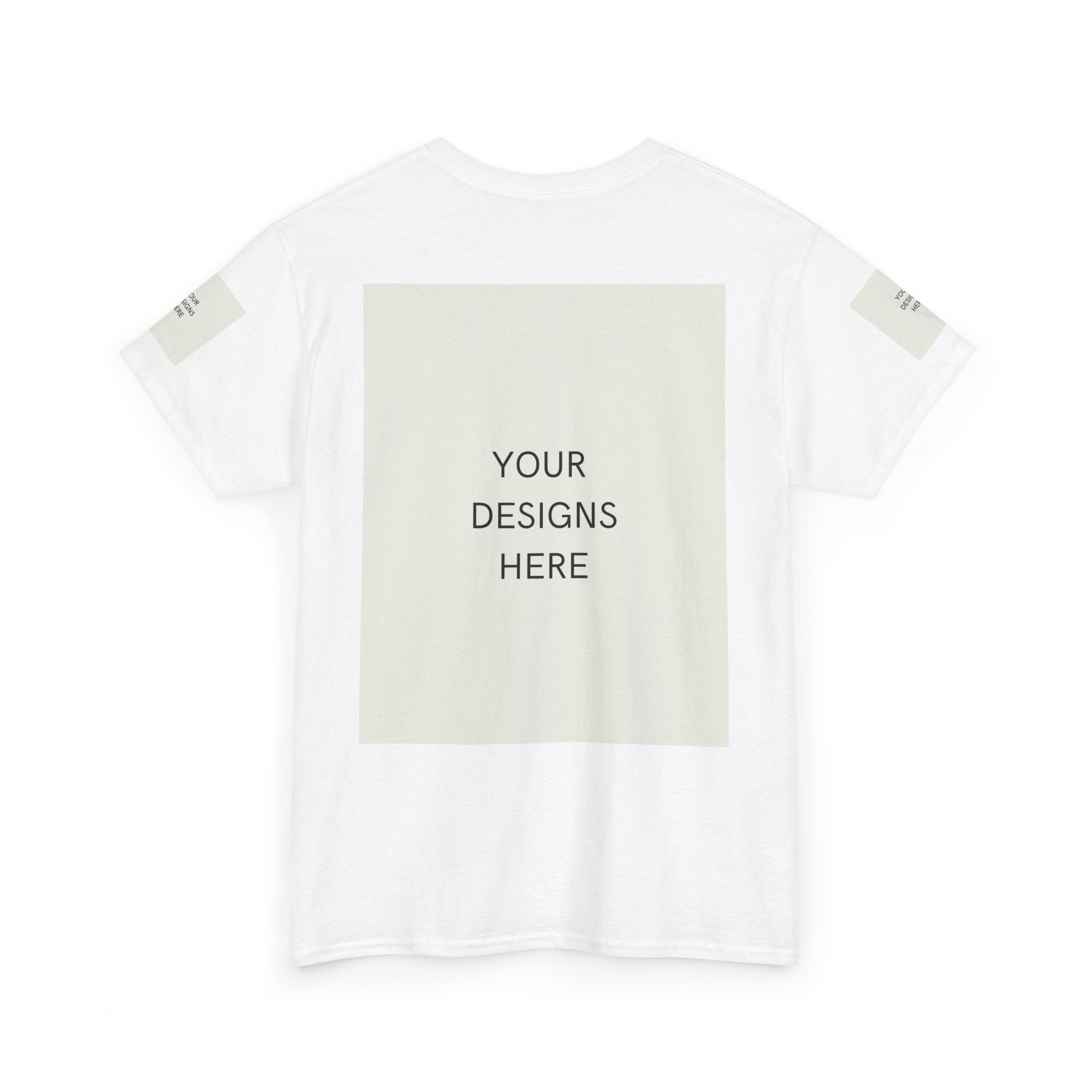 Blank White Tee Mockup